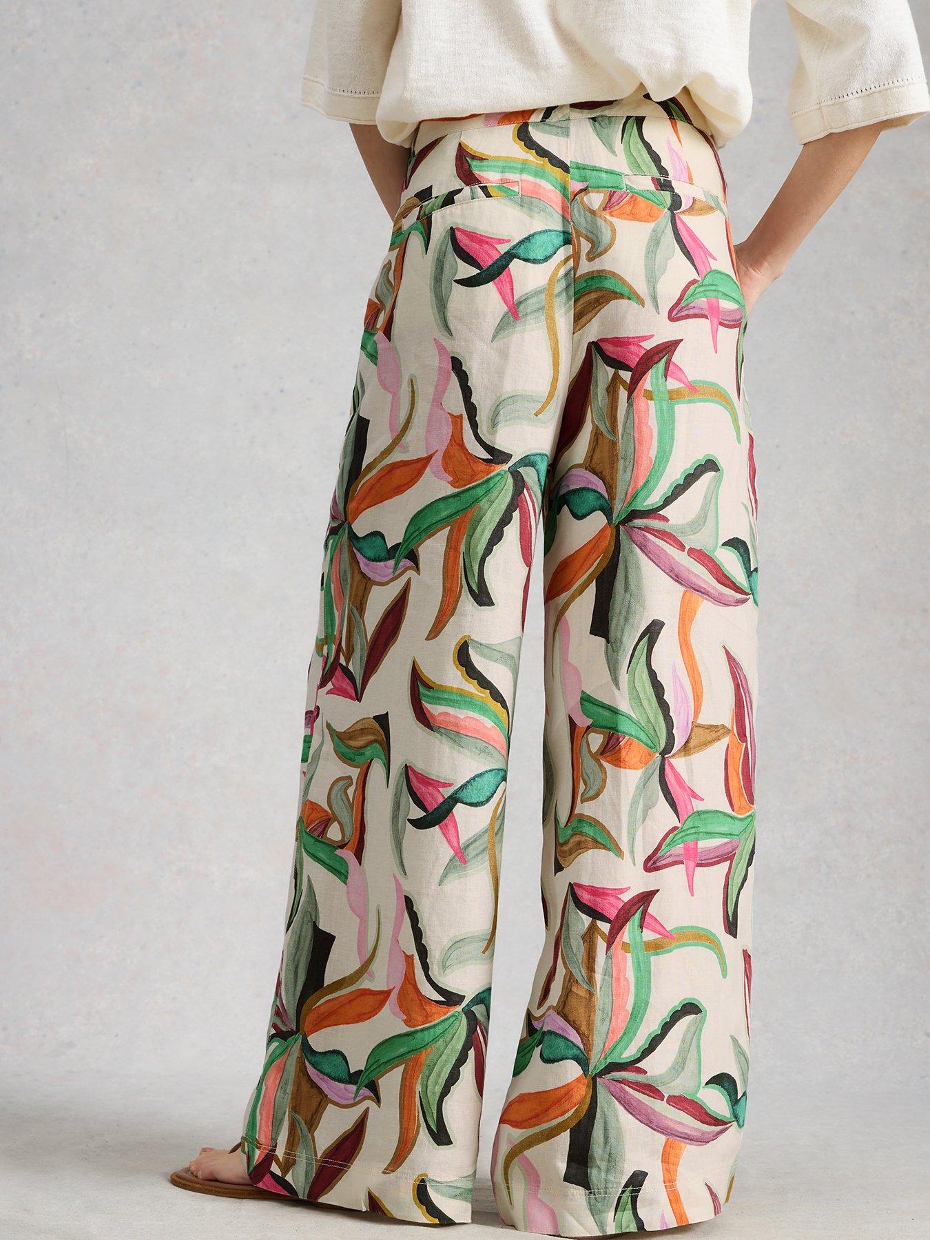 Image 2 of 6 of White Stuff Sasha Wide Leg Linen Trouser