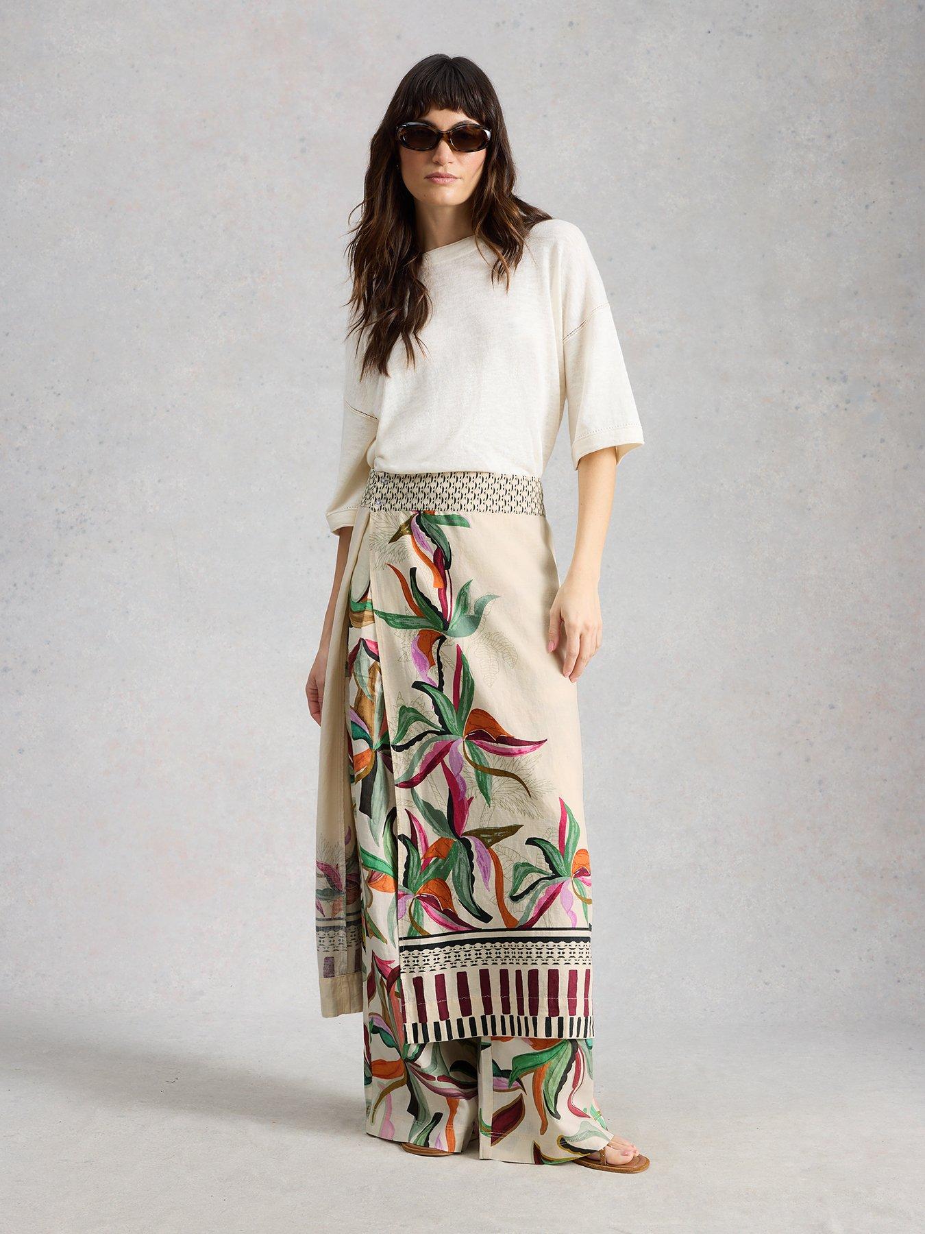 Image 3 of 6 of White Stuff Sasha Wide Leg Linen Trouser