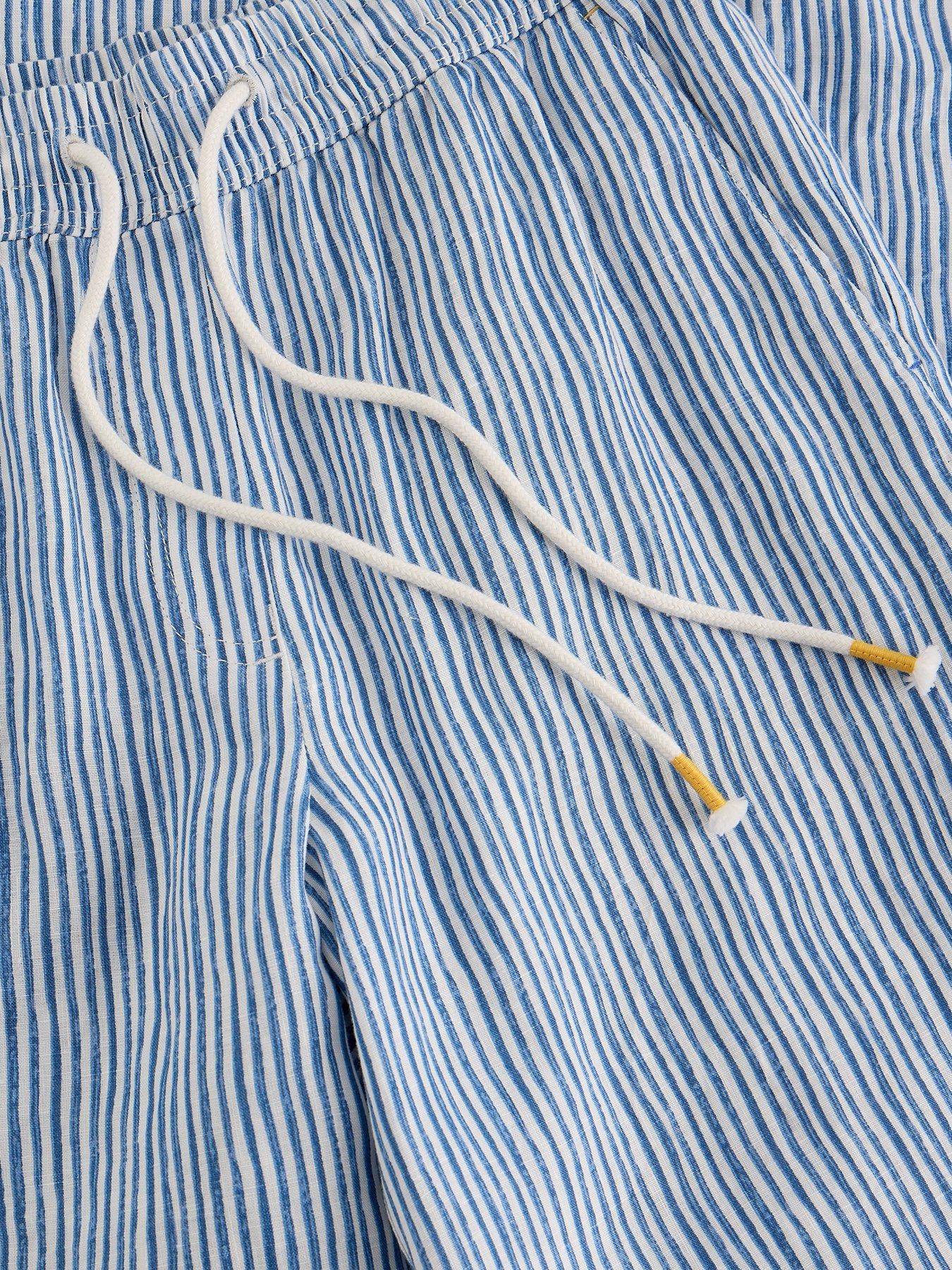  image of white-stuff-ally-linen-wide-leg-trouser