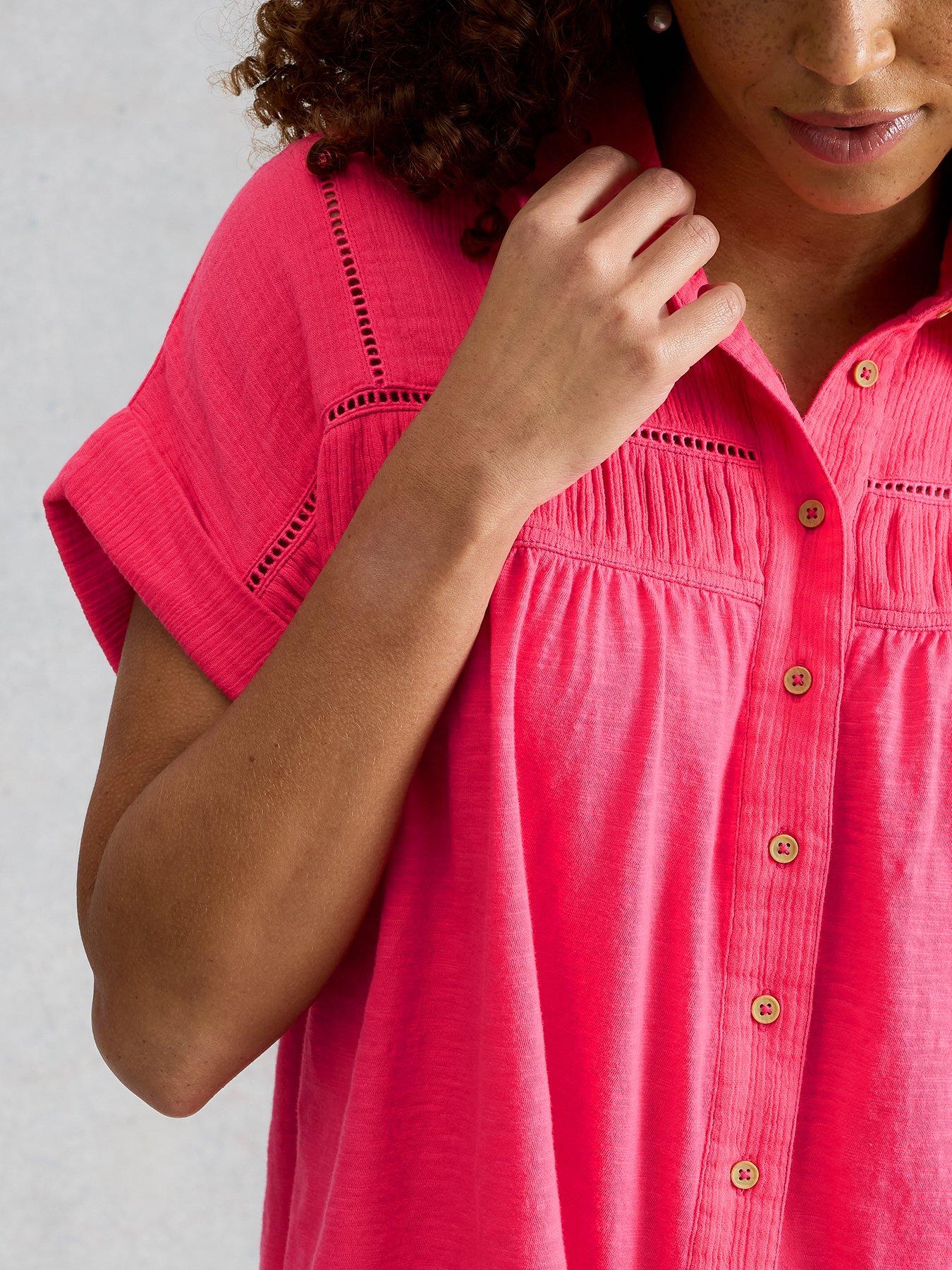 Image 4 of 6 of White Stuff Didi Double Cloth Shirt