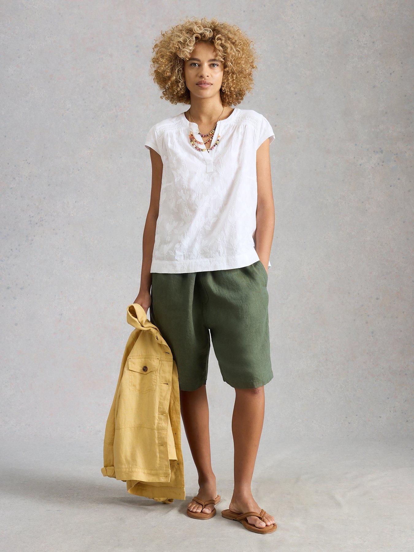  image of white-stuff-amelia-embroidery-top-white