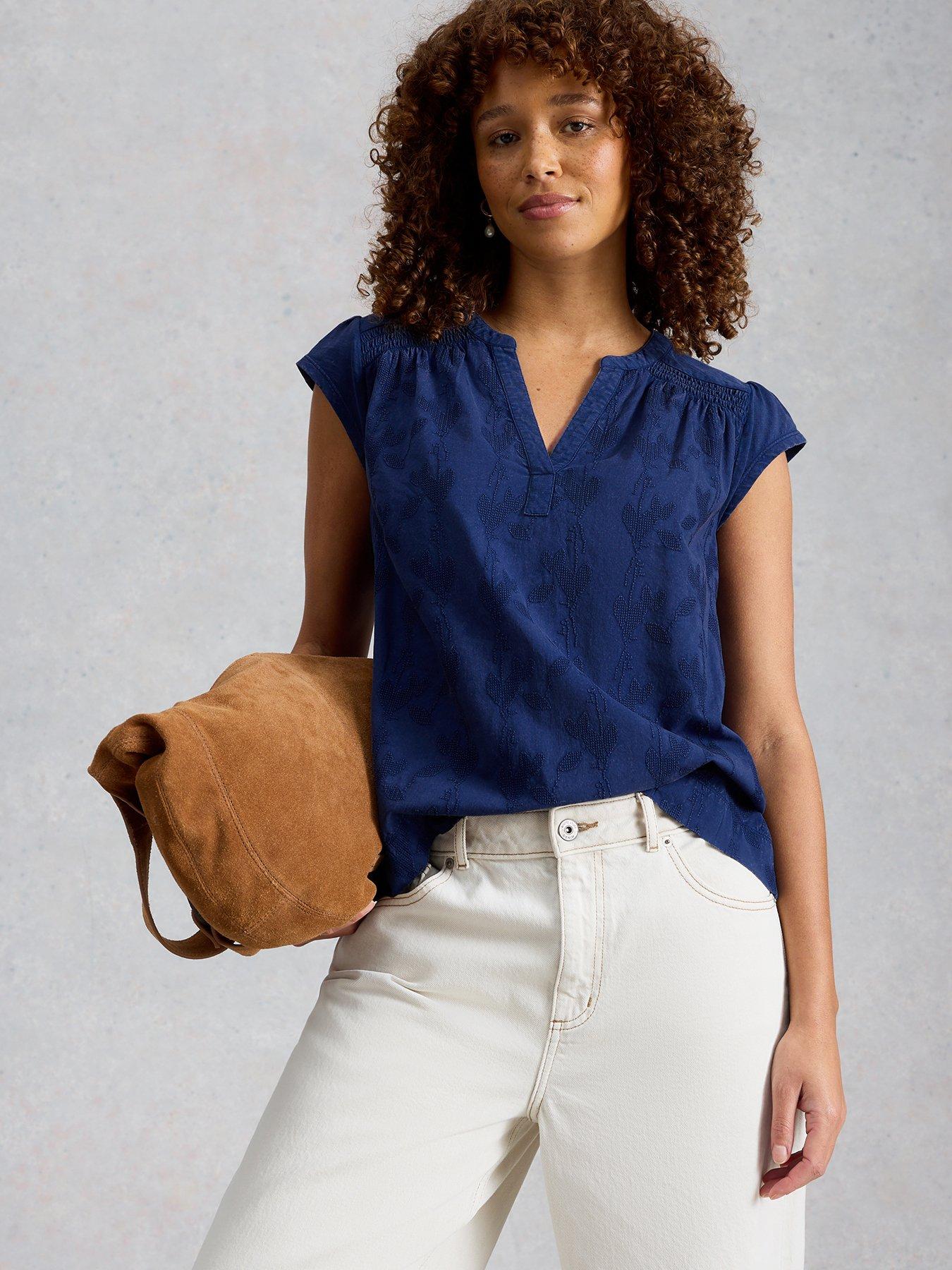 White Stuff Amelia Embroidery Top