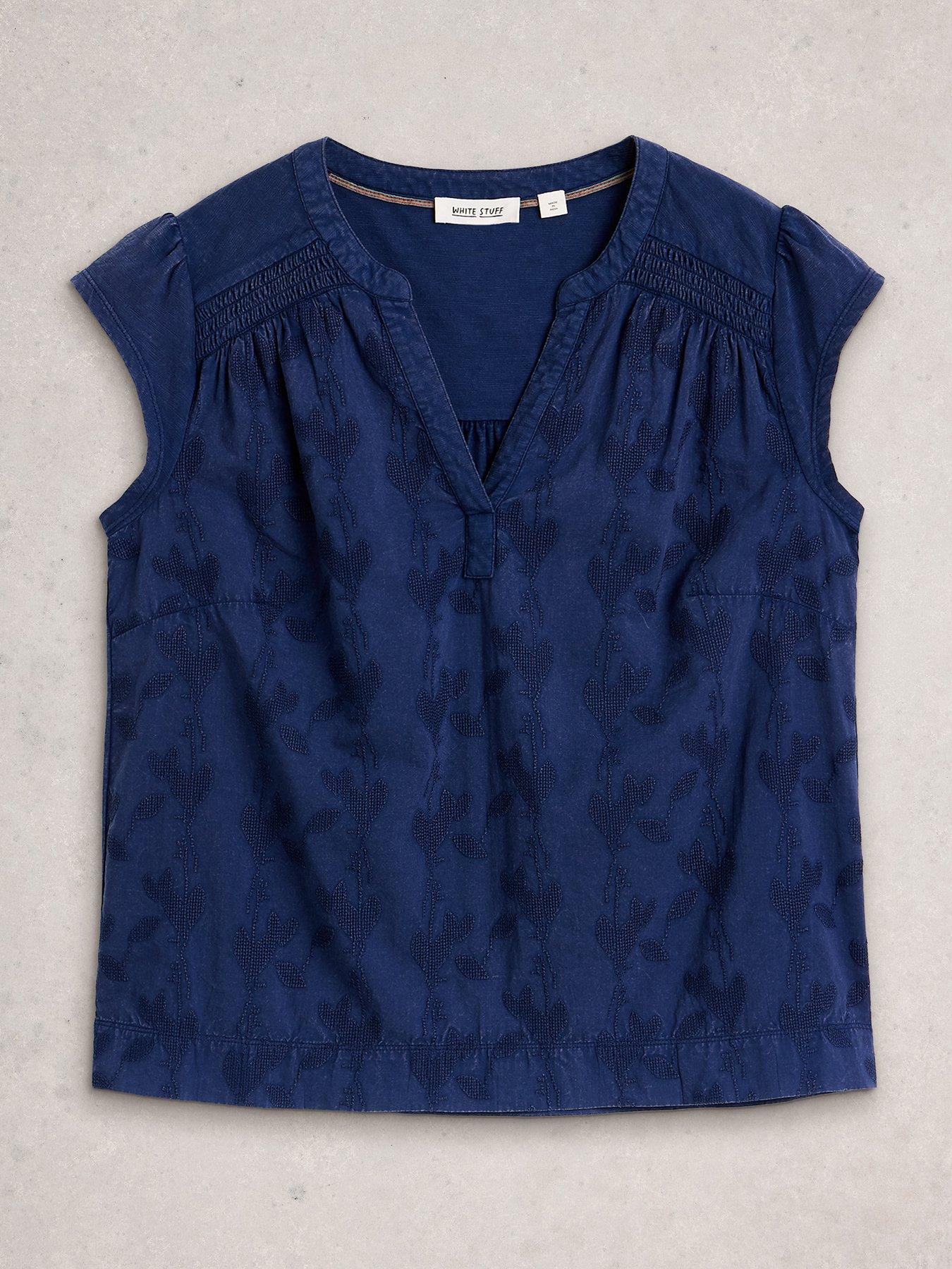  image of white-stuff-amelia-embroidery-top