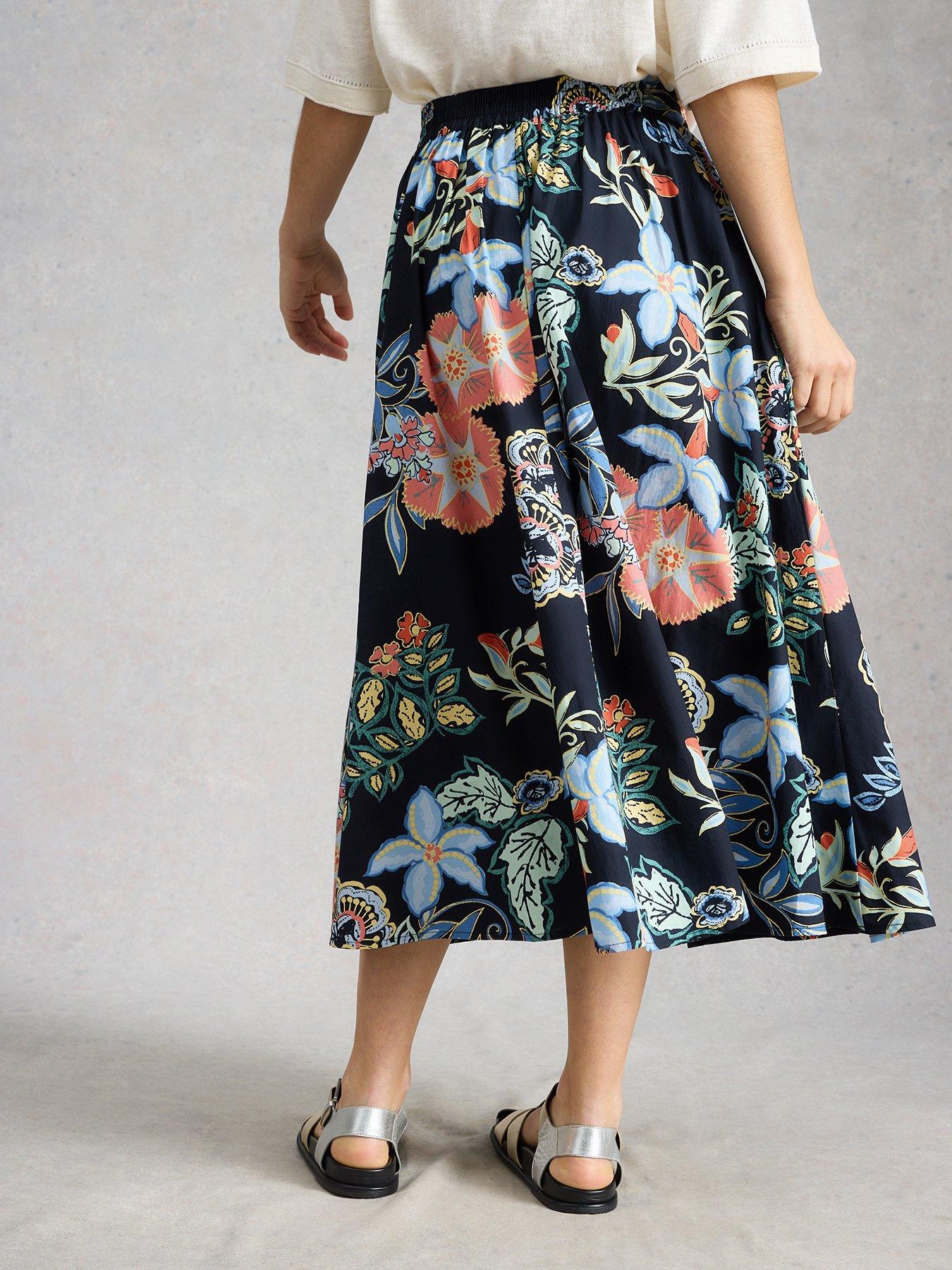 Image 2 of 6 of White Stuff Abigail Midi Skirt