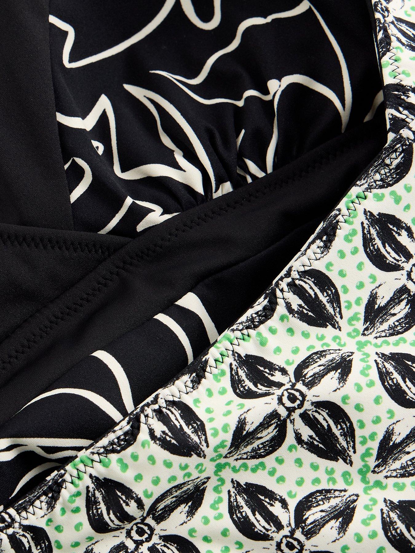  image of white-stuff-sunshine-reversible-tankini-top