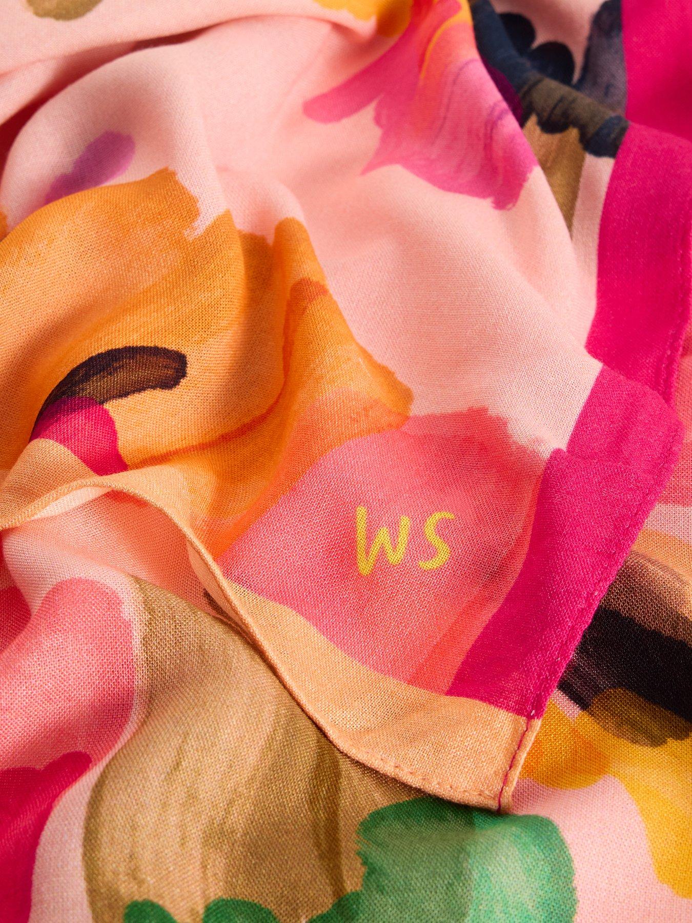  image of white-stuff-sophie-printed-scarf