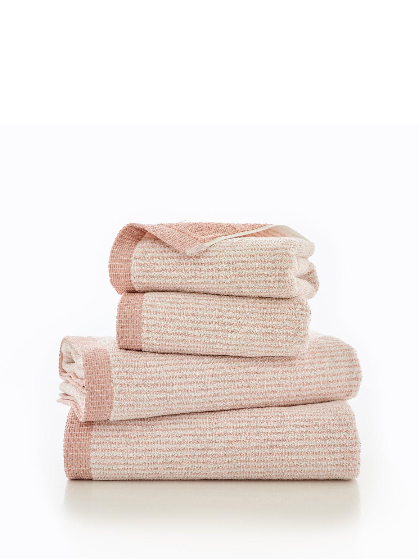 Image 2 of 4 of The Lyndon Co TLC Willow Weave Stripe Towel Collection