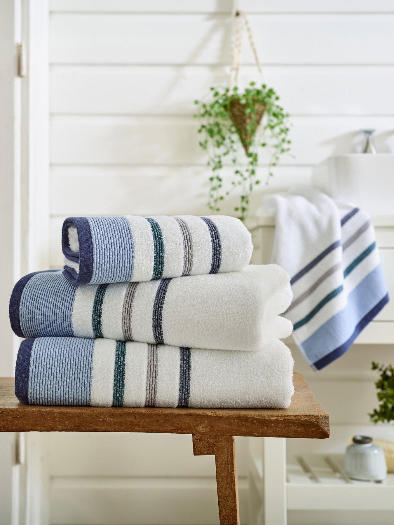 Image 1 of 2 of Deyongs Portland Stripe Supersoft Towel Collection