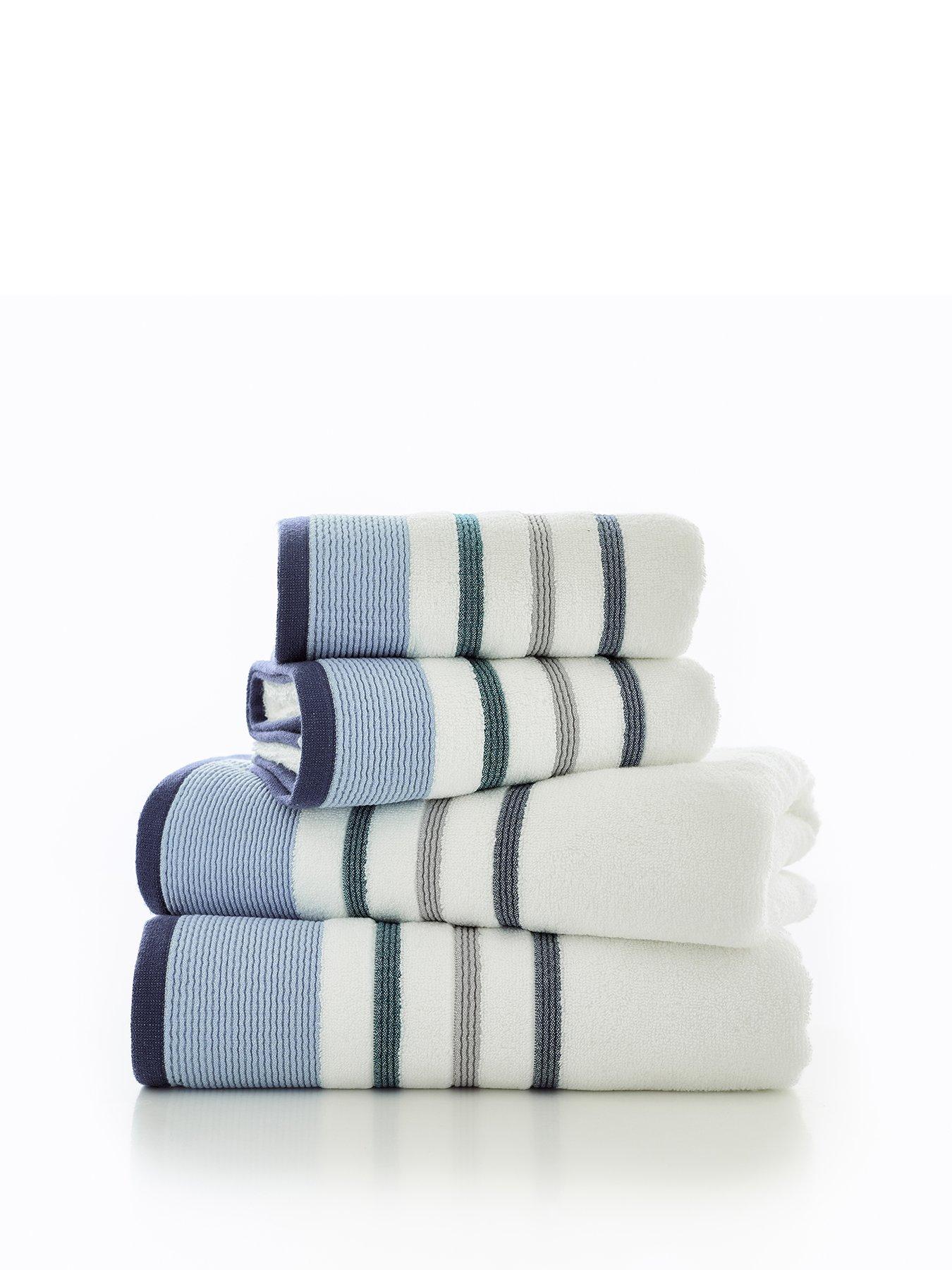 Image 2 of 2 of Deyongs Portland Stripe Supersoft Towel Collection