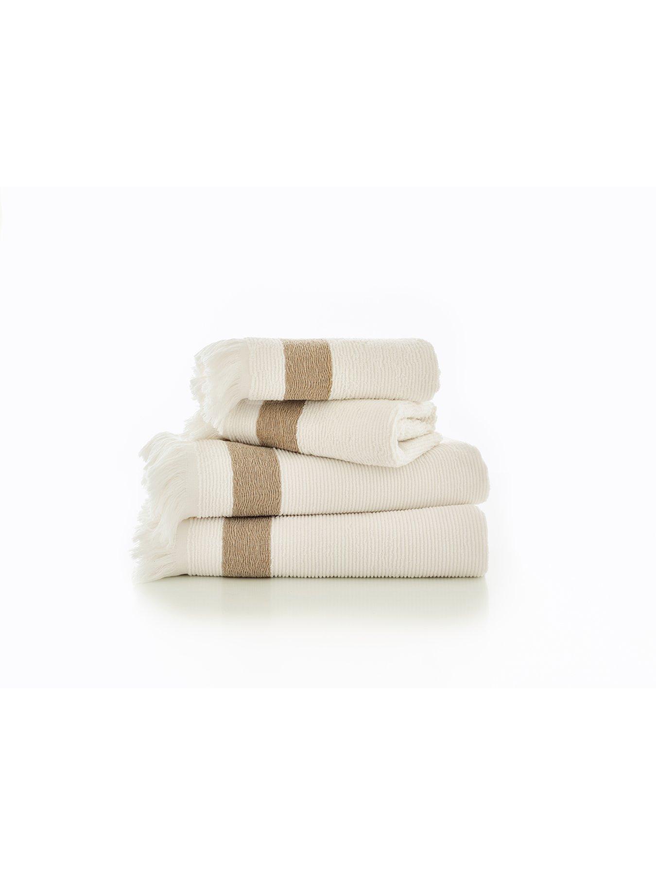 Image 4 of 4 of The Lyndon Co TLC Oakwood Ridge Textured Towel Collection