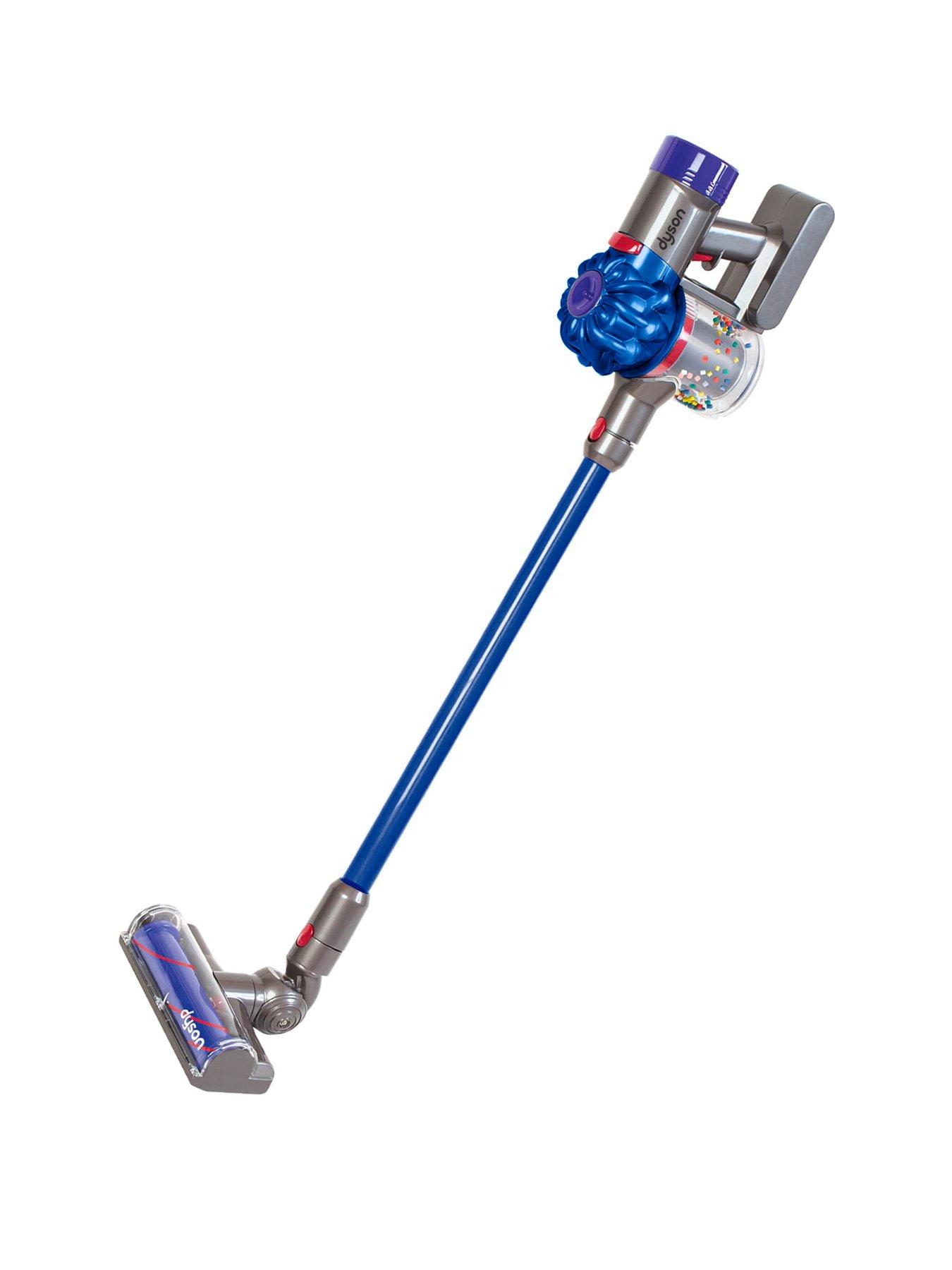 front image of dyson-toy-dyson-cordless-vacuum-blue