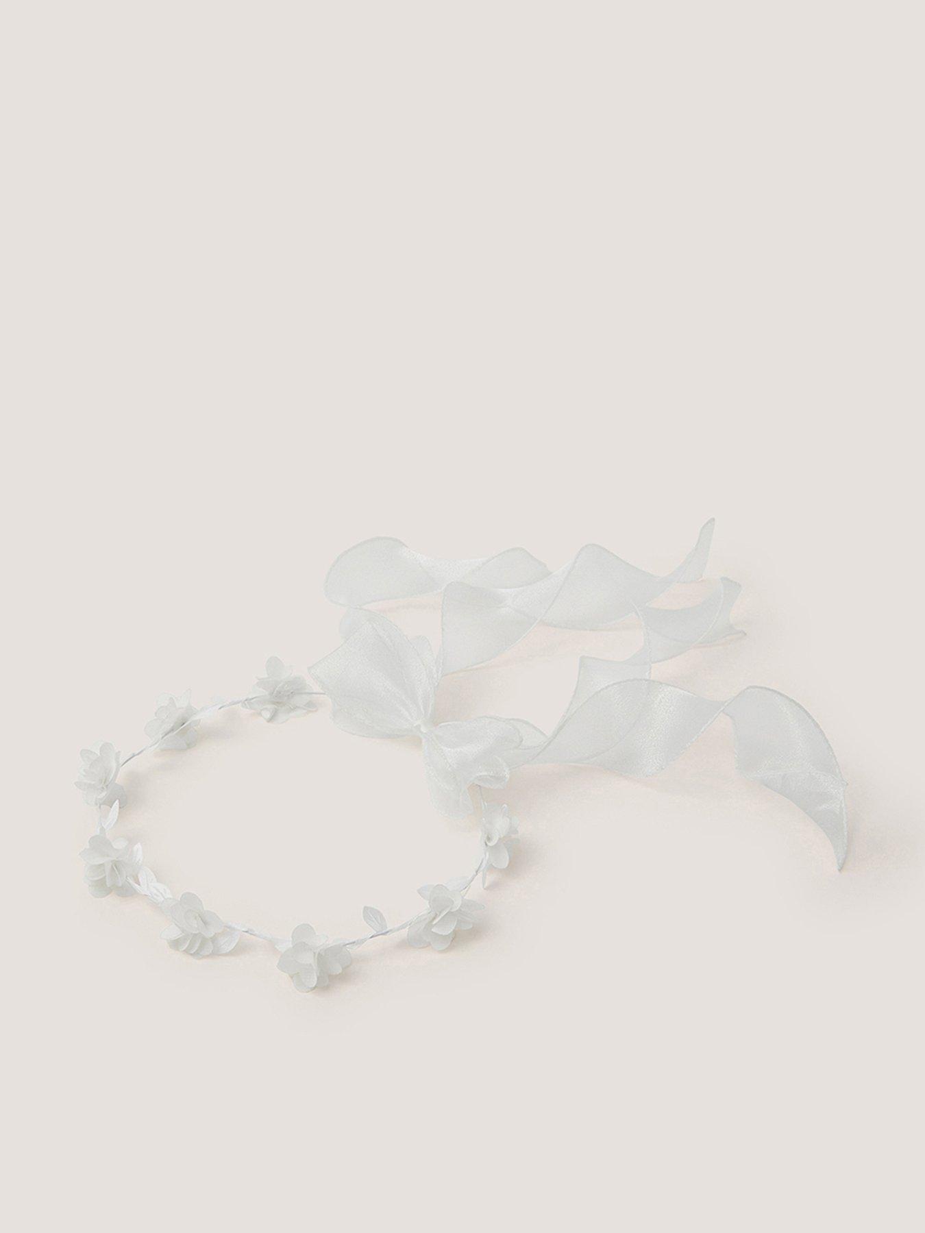 monsoon-girls-communion-organza-bow-garland-white