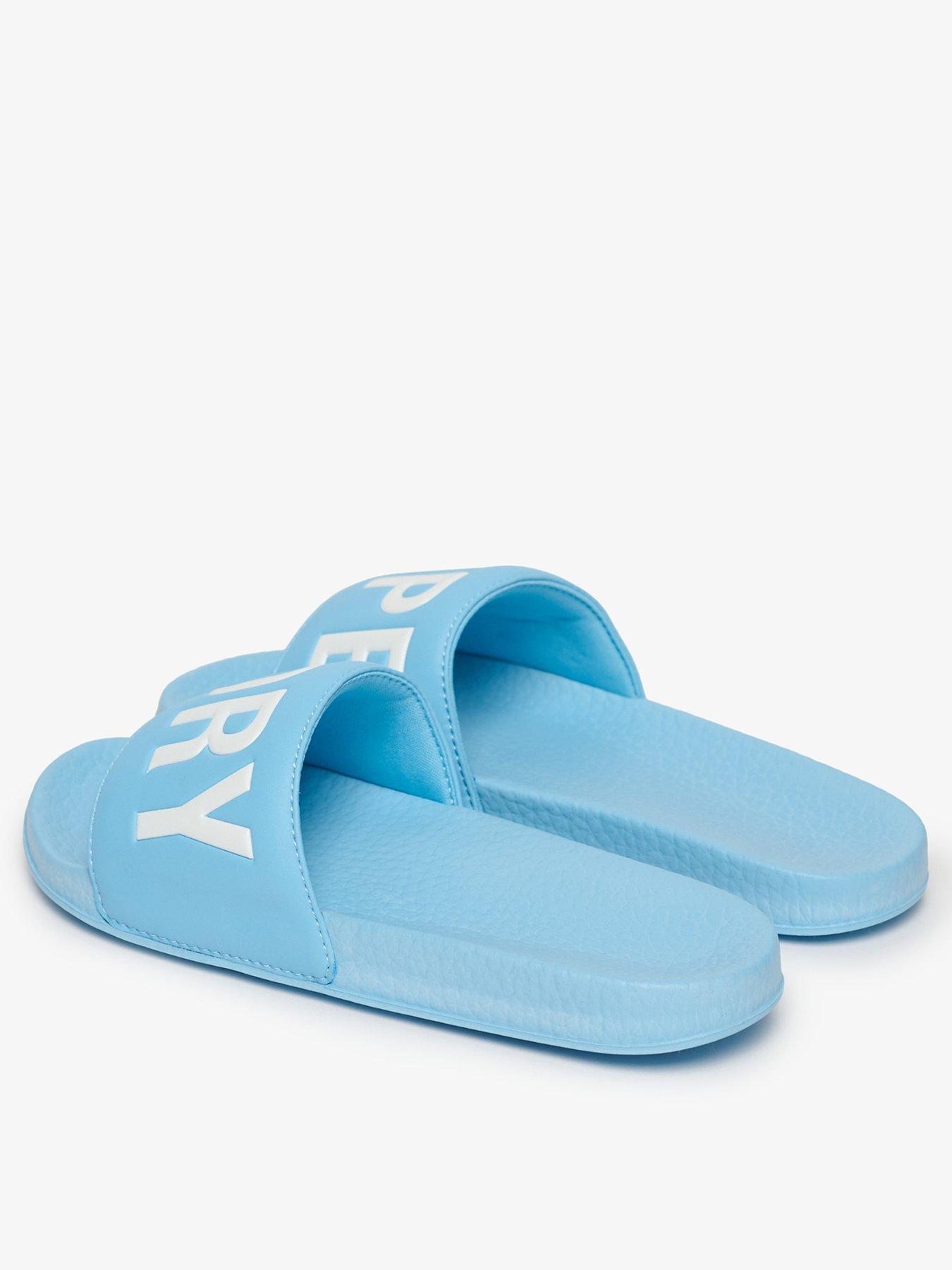  image of superdry-printed-aop-flip-flop-blue