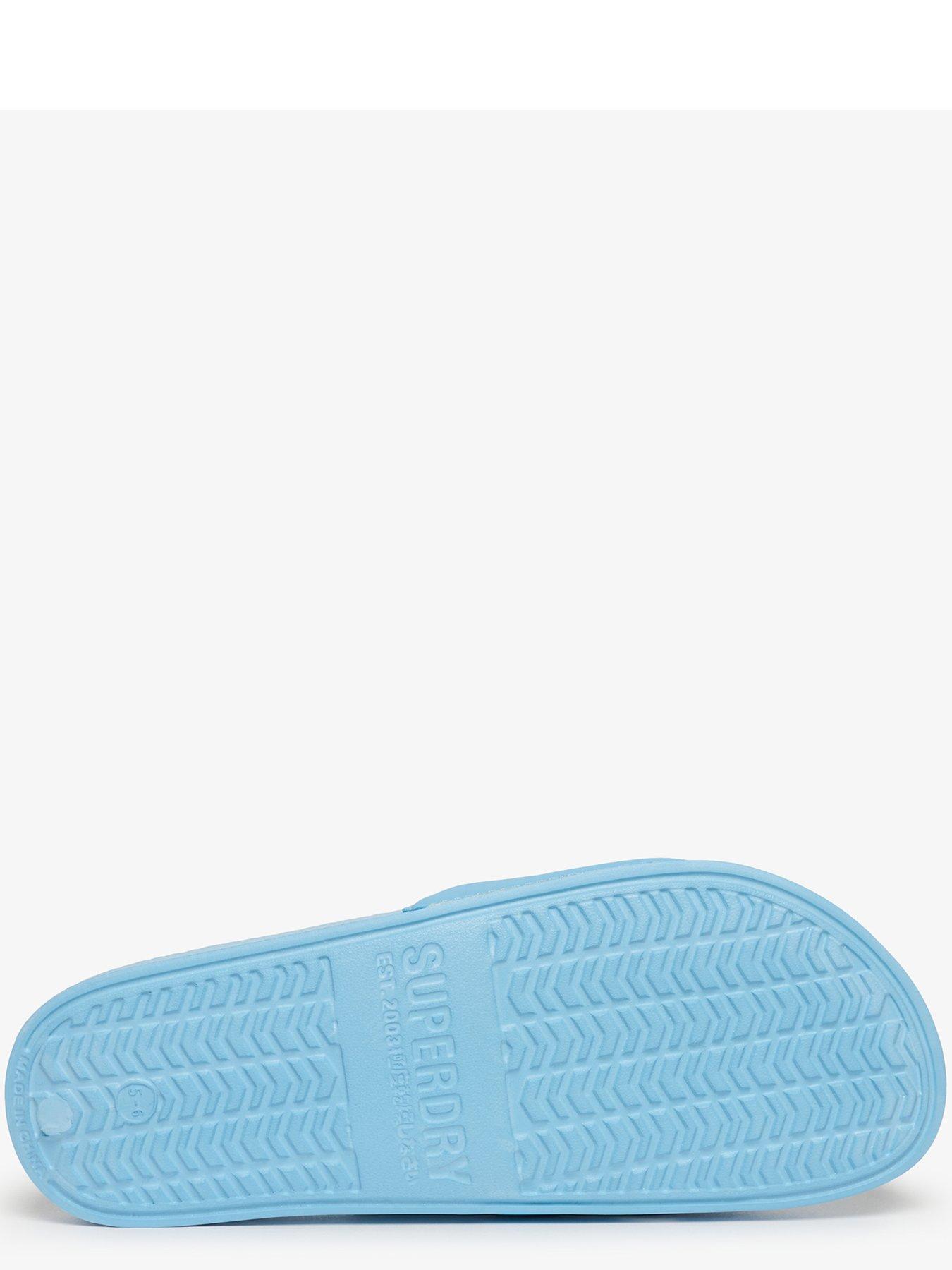  image of superdry-printed-aop-flip-flop-blue