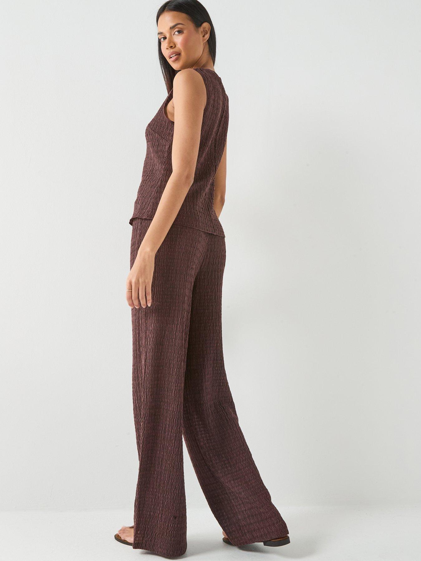 Image 2 of 6 of Only Onlilse Structure Vest - Deep Mahogany