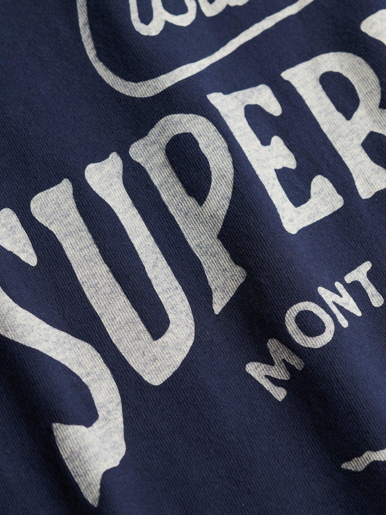Image 6 of 6 of Superdry Heritage Hamptons T-Shirt - Blue