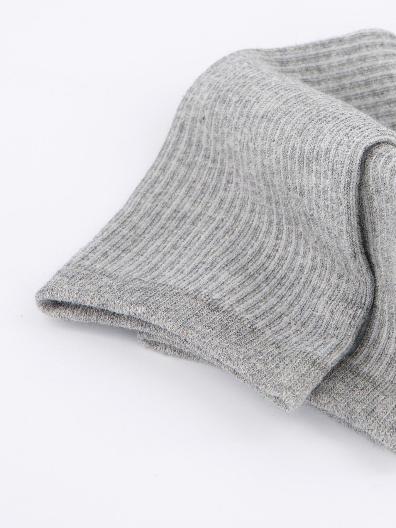 Image 4 of 4 of The Very Collection 5 Pack Rib Ankle Socks - Neutral
