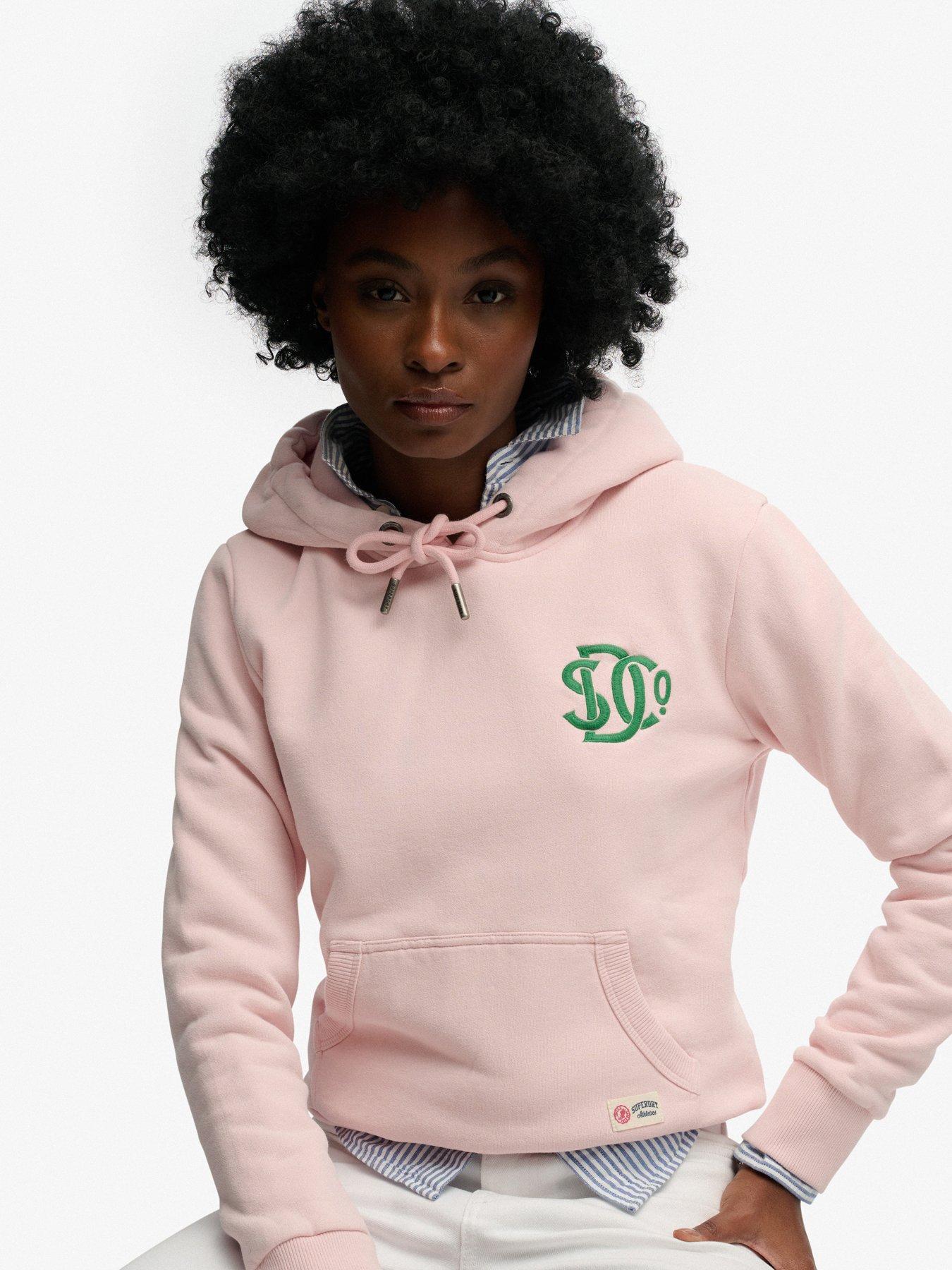 Image 5 of 5 of Superdry Sd&amp;Co Neon Hoodie - Pink