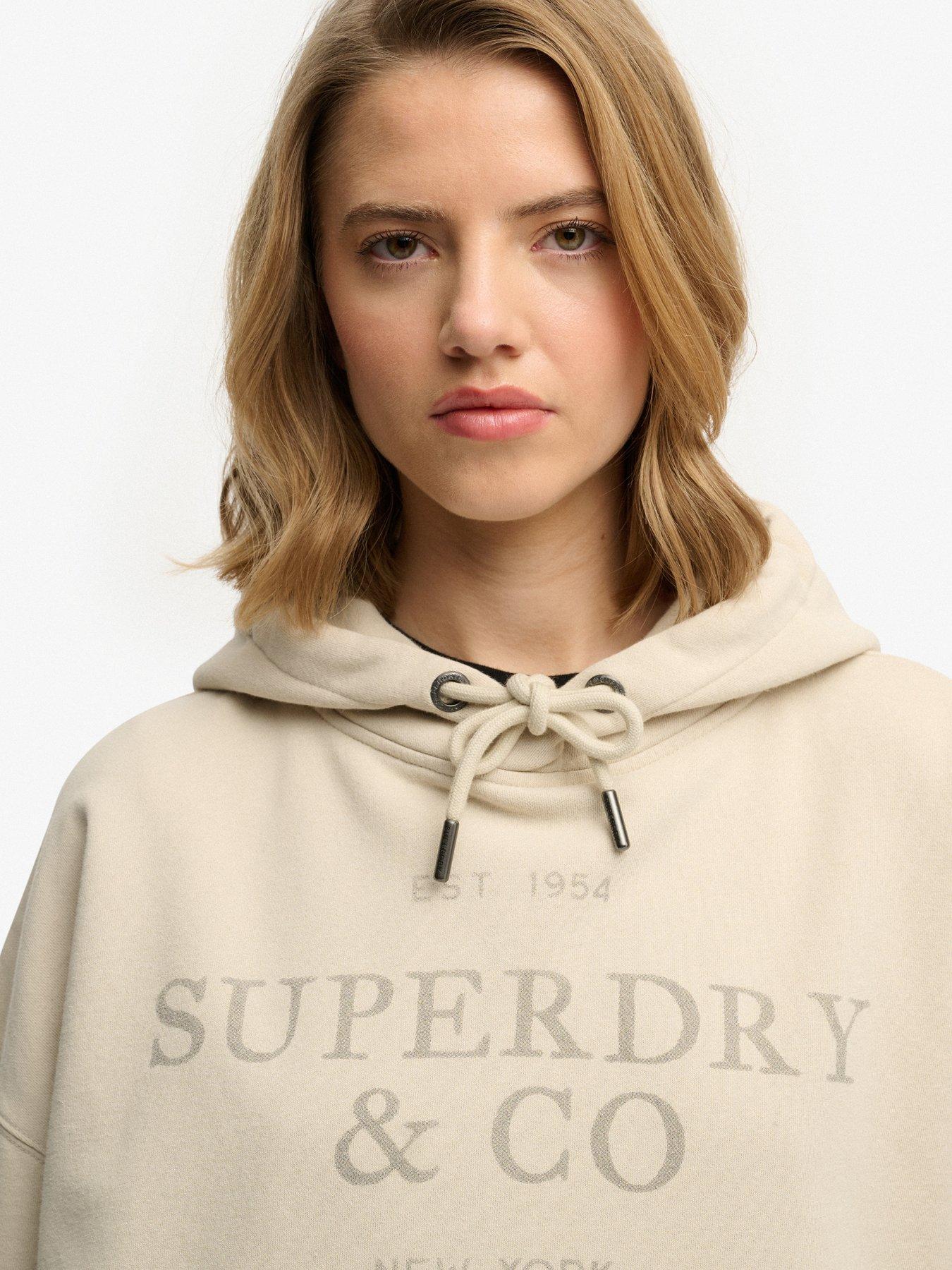  image of superdry-luxe-casual-relaxed-hood