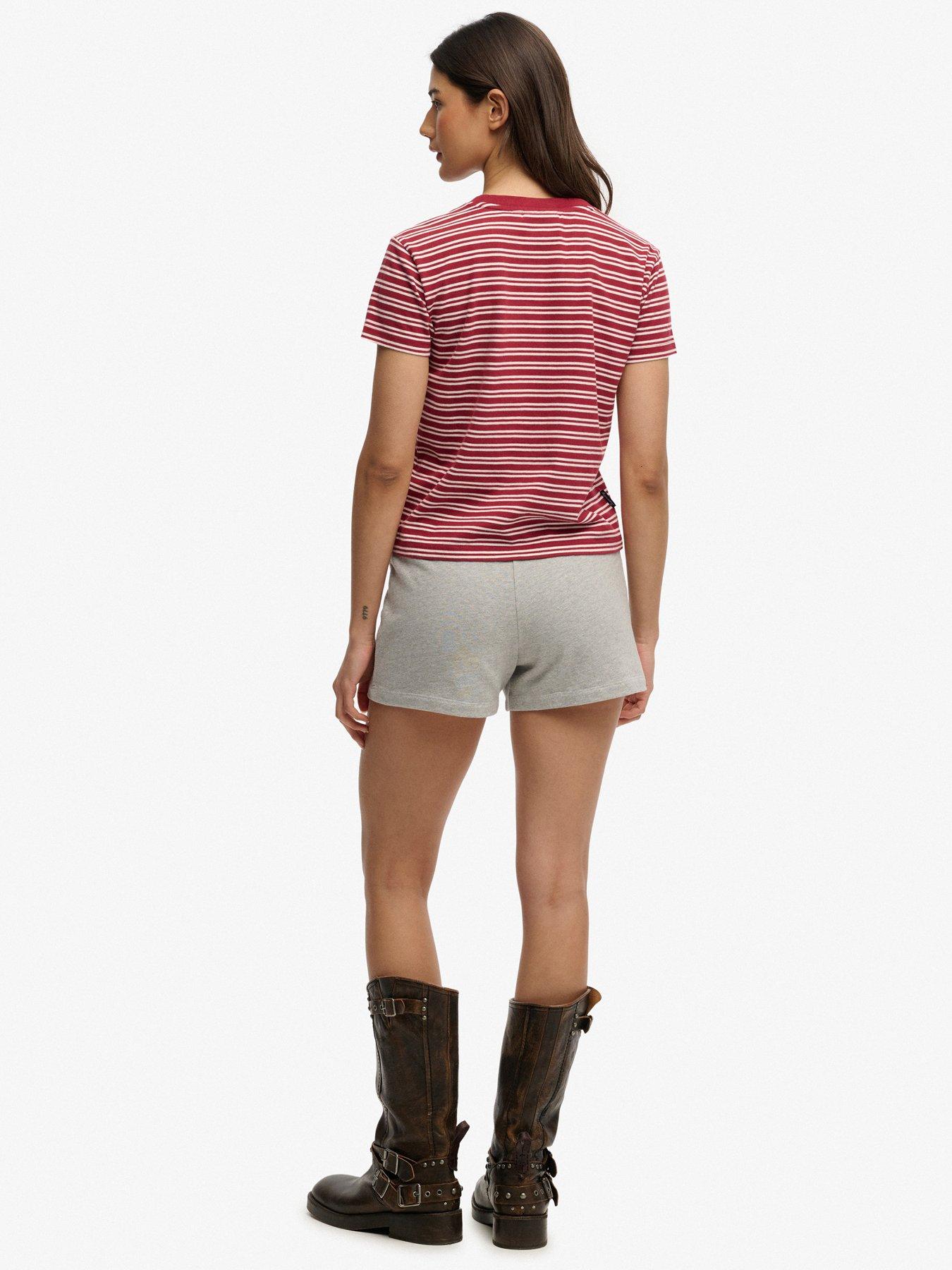  image of superdry-athletic-essentials-jersey-script-short-grey