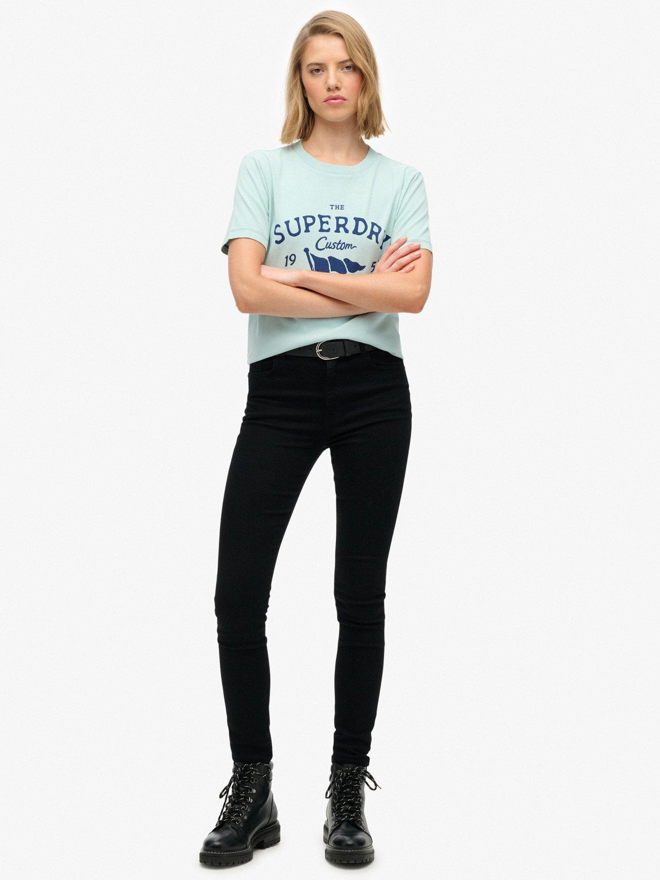  image of superdry-heritage-hamptons-t-shirt-blue