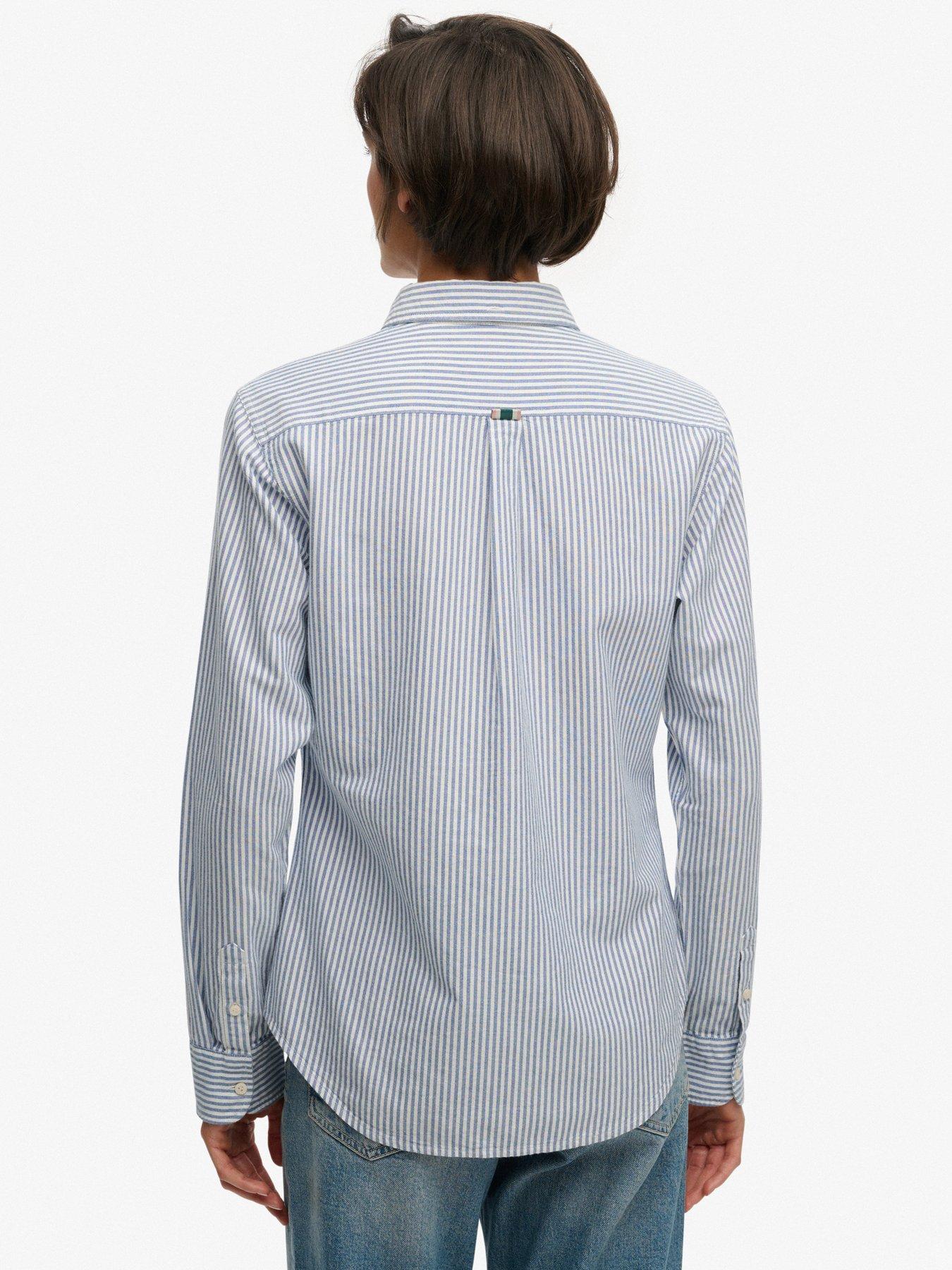  image of superdry-slim-oxford-bd-ls-shirt