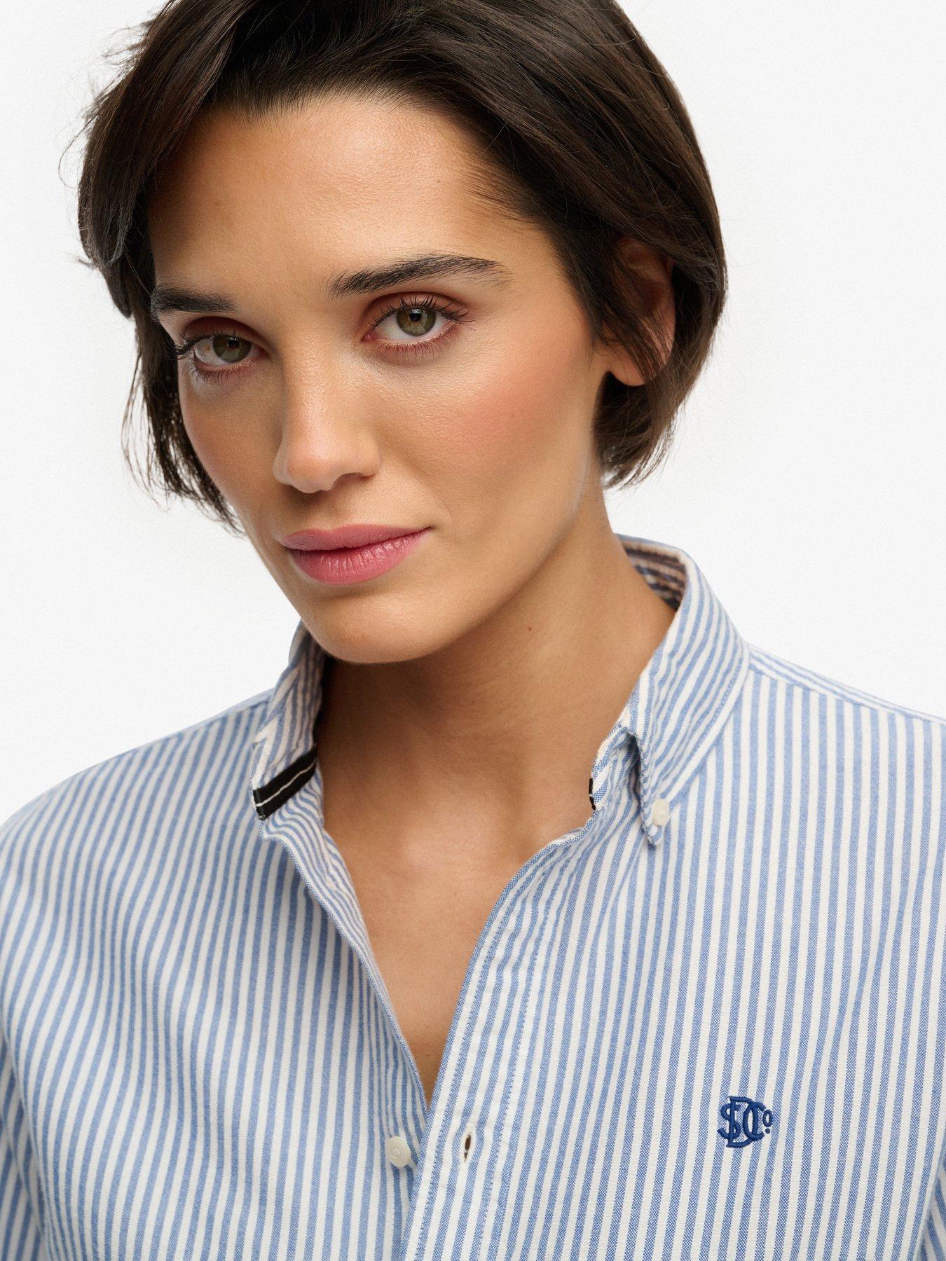  image of superdry-slim-oxford-bd-ls-shirt