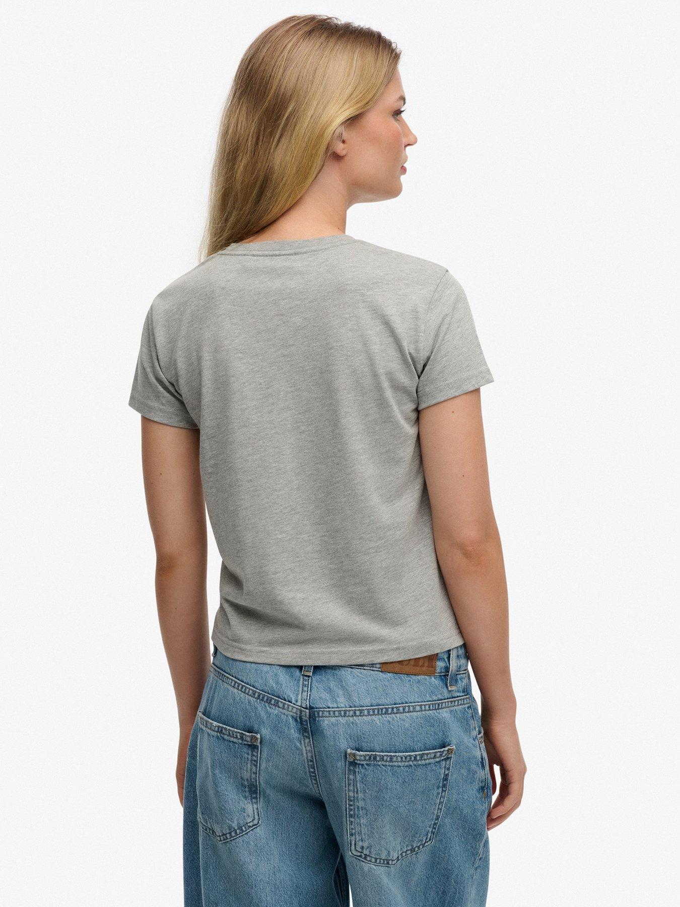  image of superdry-athletic-essentials-fitted-graphic-t-shirt-grey