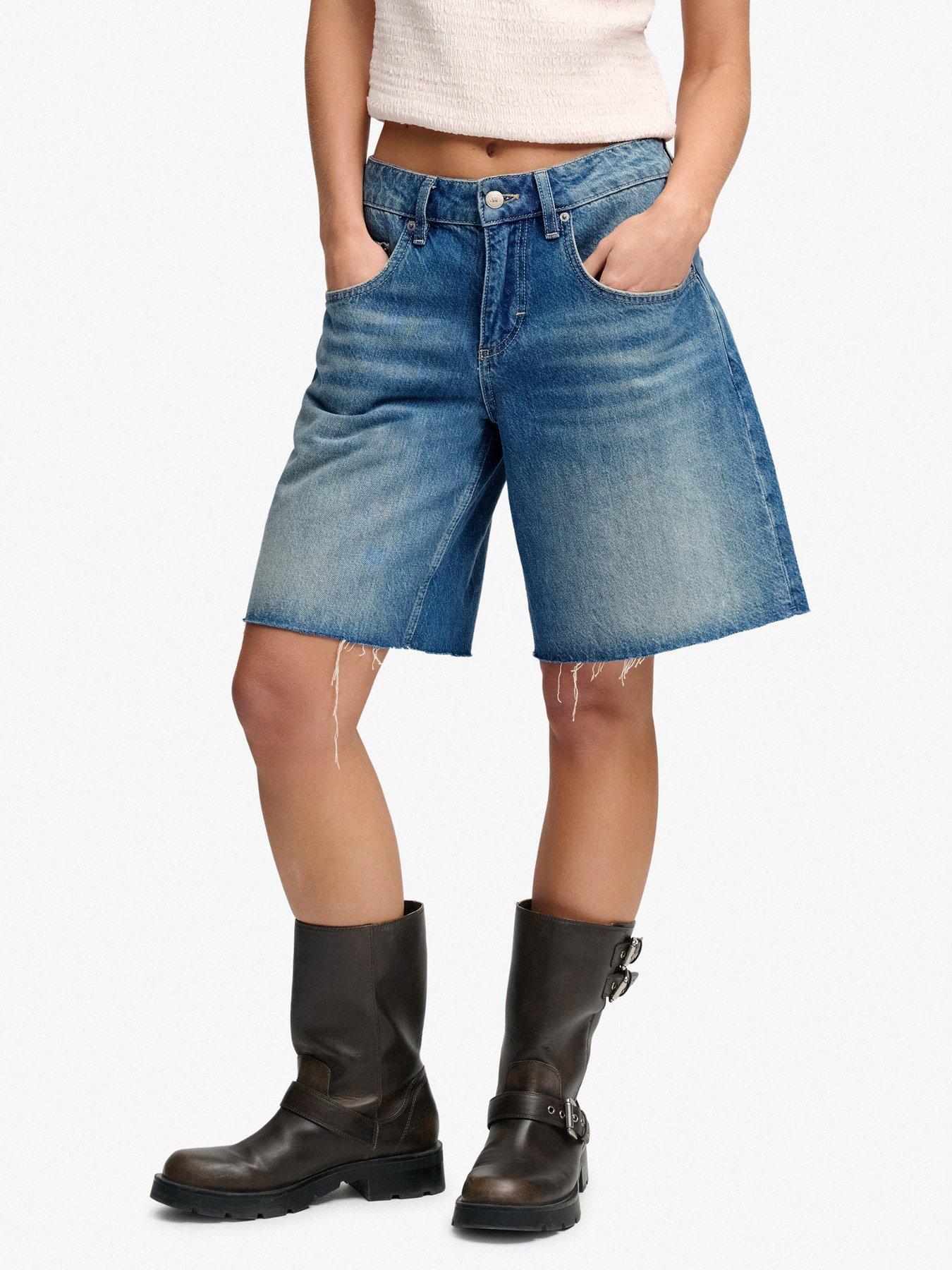 Superdry Mid Rise Baggy Short