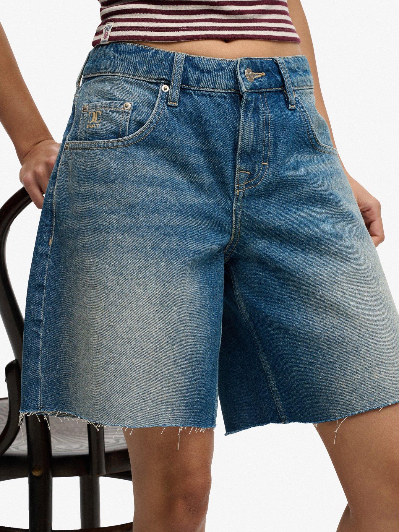 Image 1 of 6 of Superdry Mid Rise Baggy Short