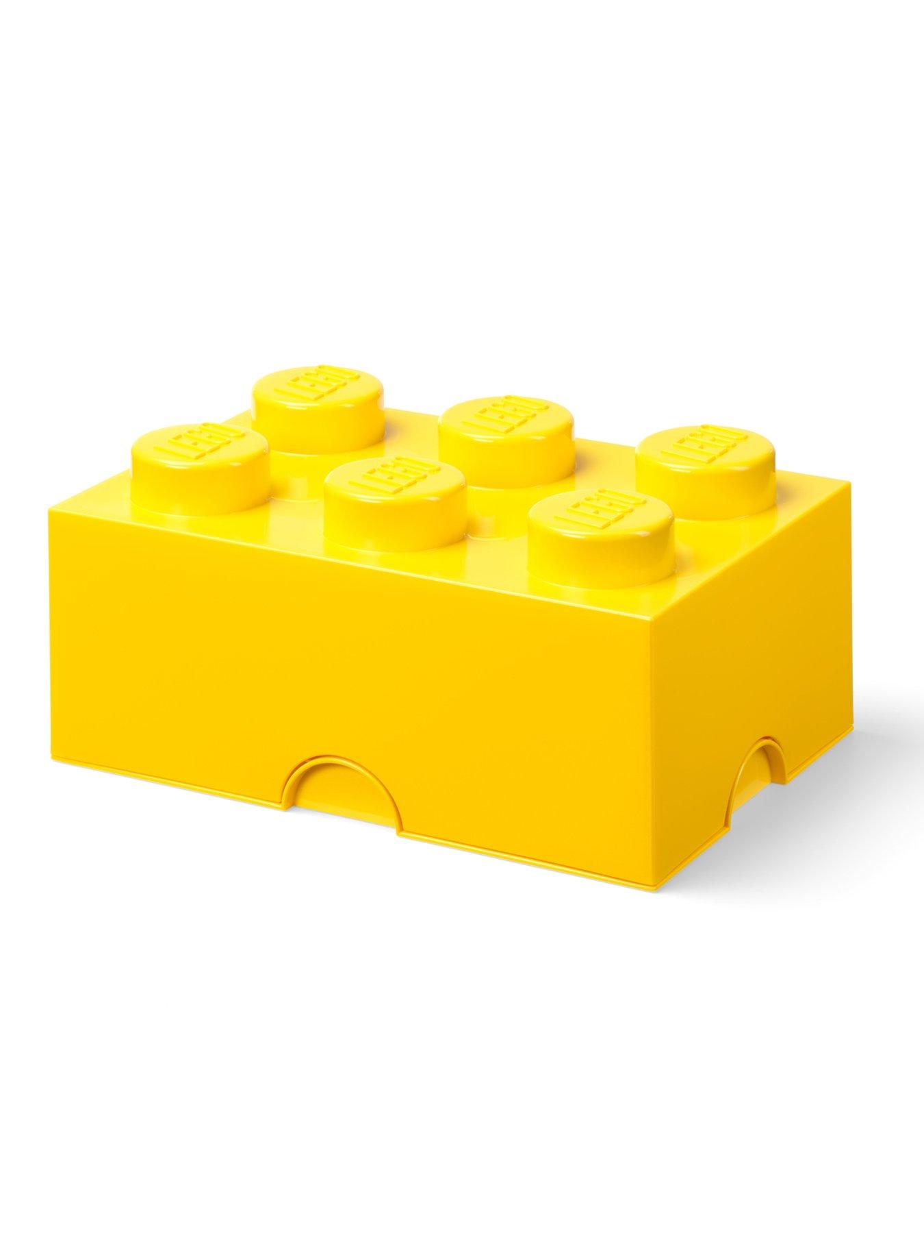 Image 3 of 3 of LEGO Storage Brick 6 - Yellow