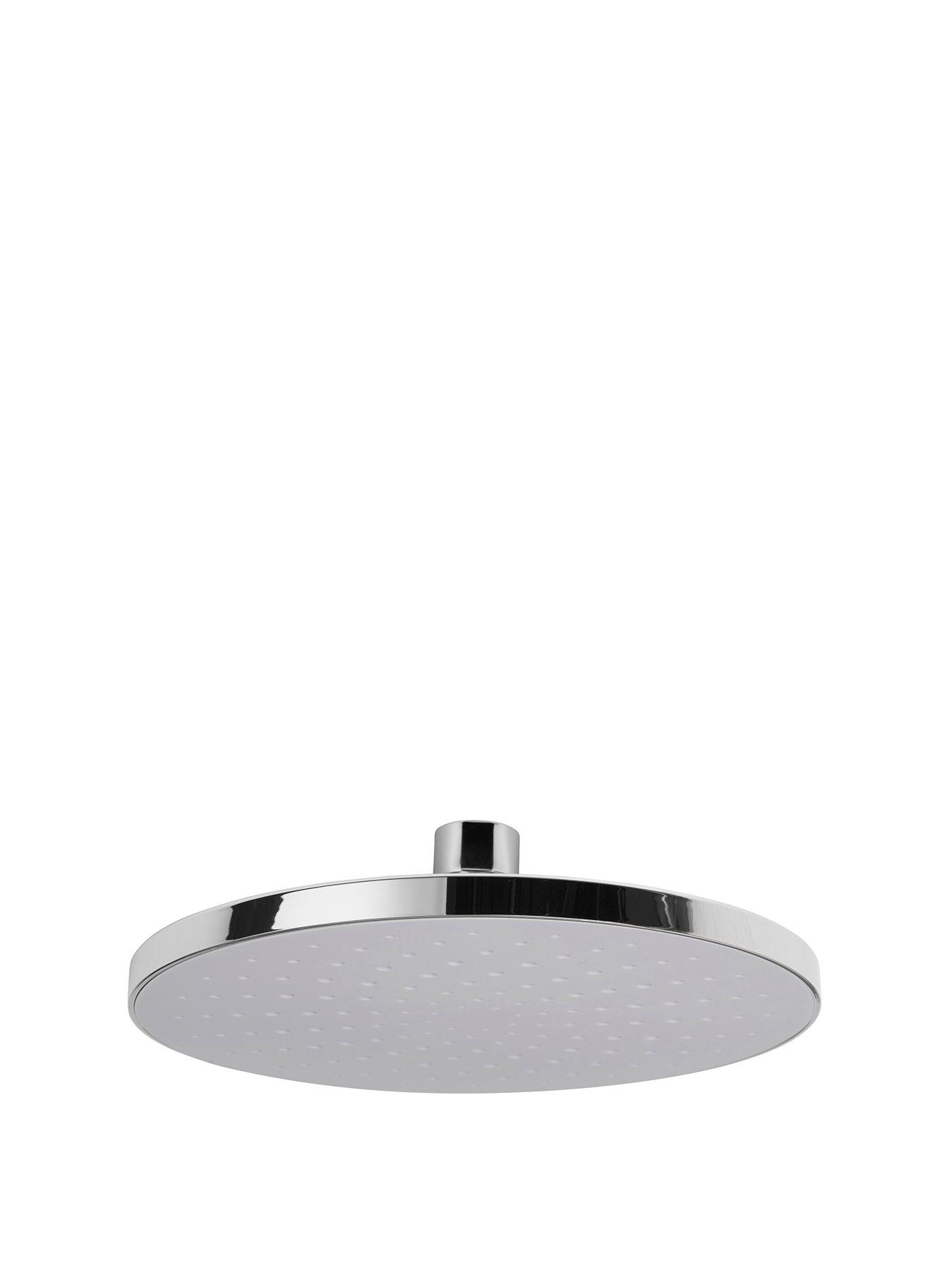  image of croydex-presion-pressure-boost-rain-shower-head-chrome