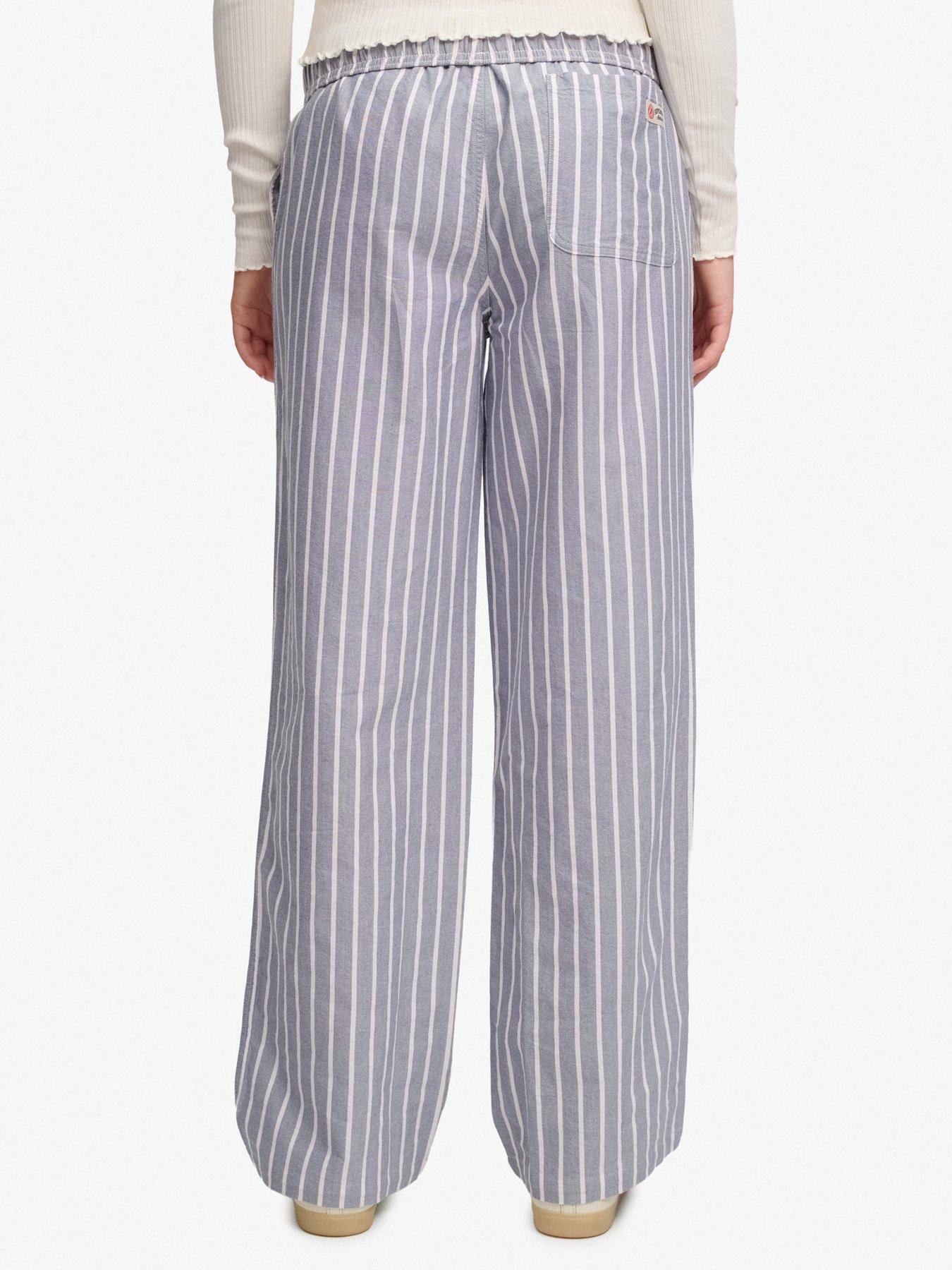 Image 2 of 7 of Superdry Cotton Stripe Trouser