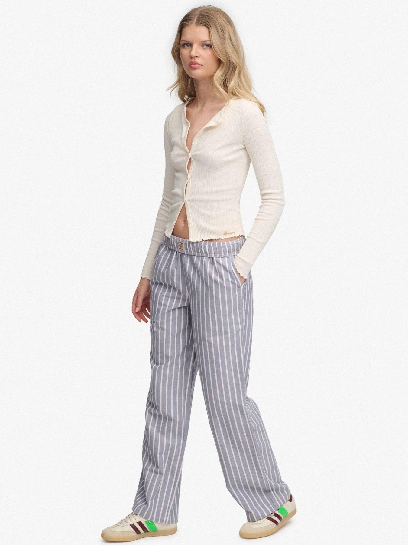 Image 5 of 7 of Superdry Cotton Stripe Trouser