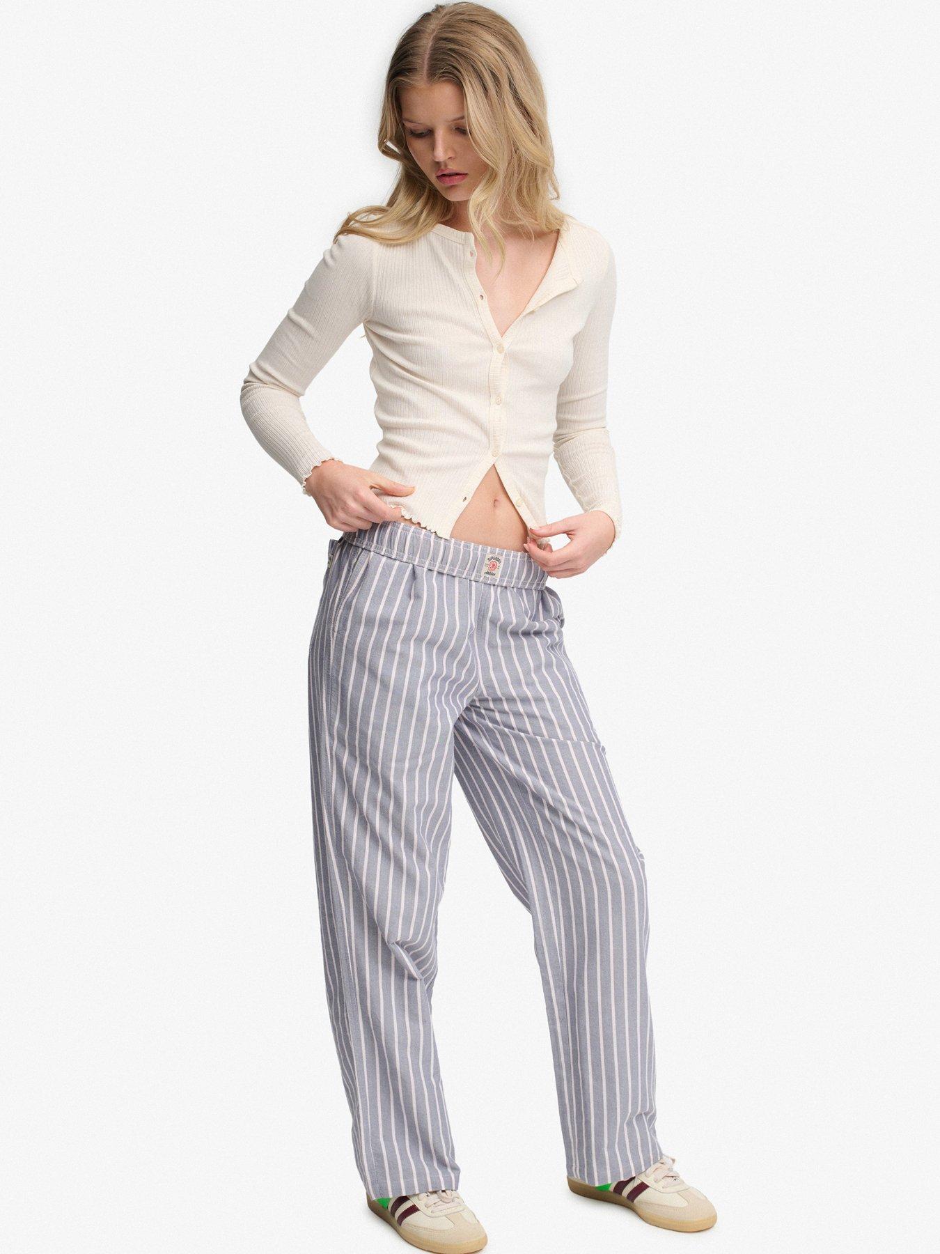 Image 6 of 7 of Superdry Cotton Stripe Trouser
