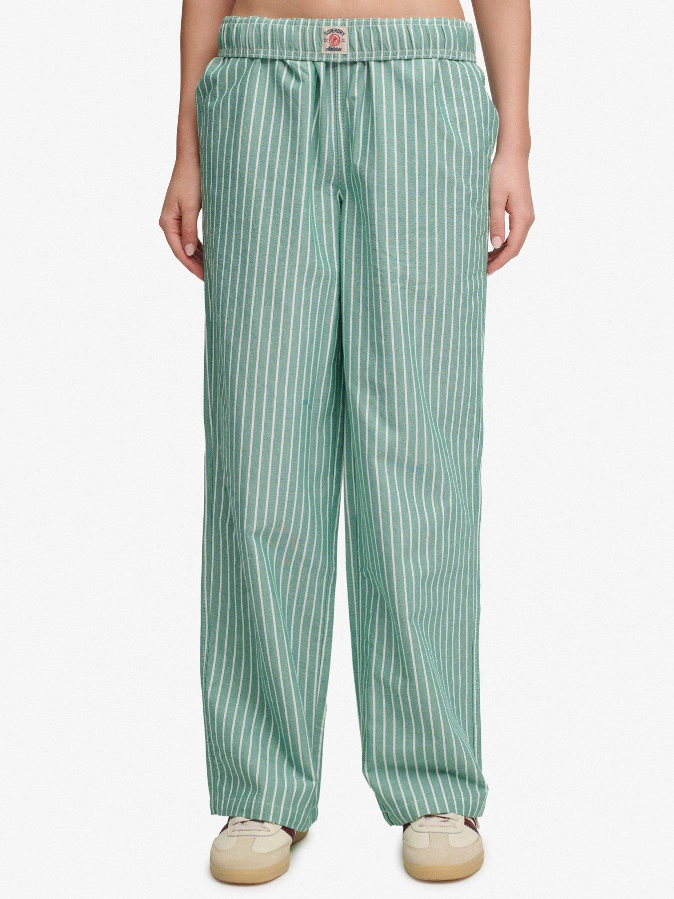Image 1 of 6 of Superdry Cotton Stripe Trouser