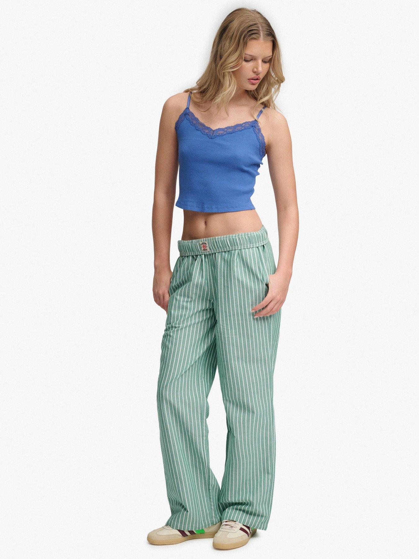 Image 3 of 6 of Superdry Cotton Stripe Trouser