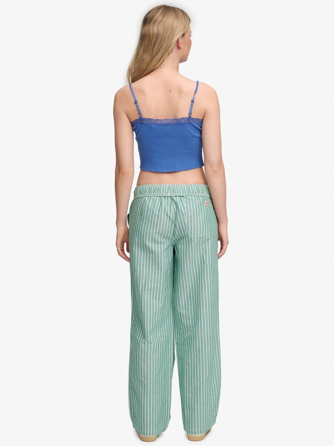 Image 4 of 6 of Superdry Cotton Stripe Trouser