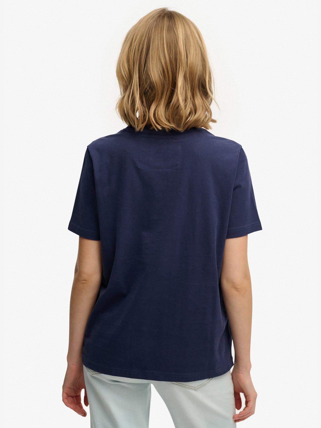 Image 2 of 6 of Superdry SD&amp;Co Relaxed T-Shirt - Blue