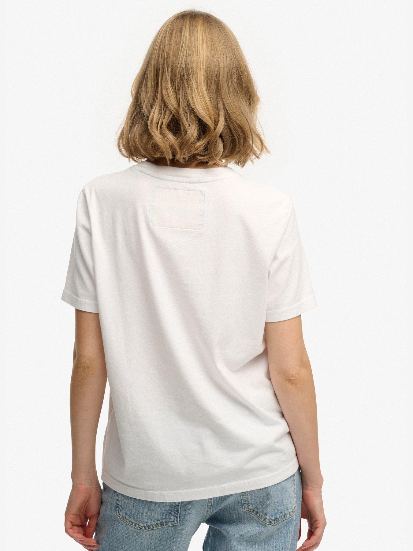  image of superdry-sdampco-relaxed-t-shirt-white