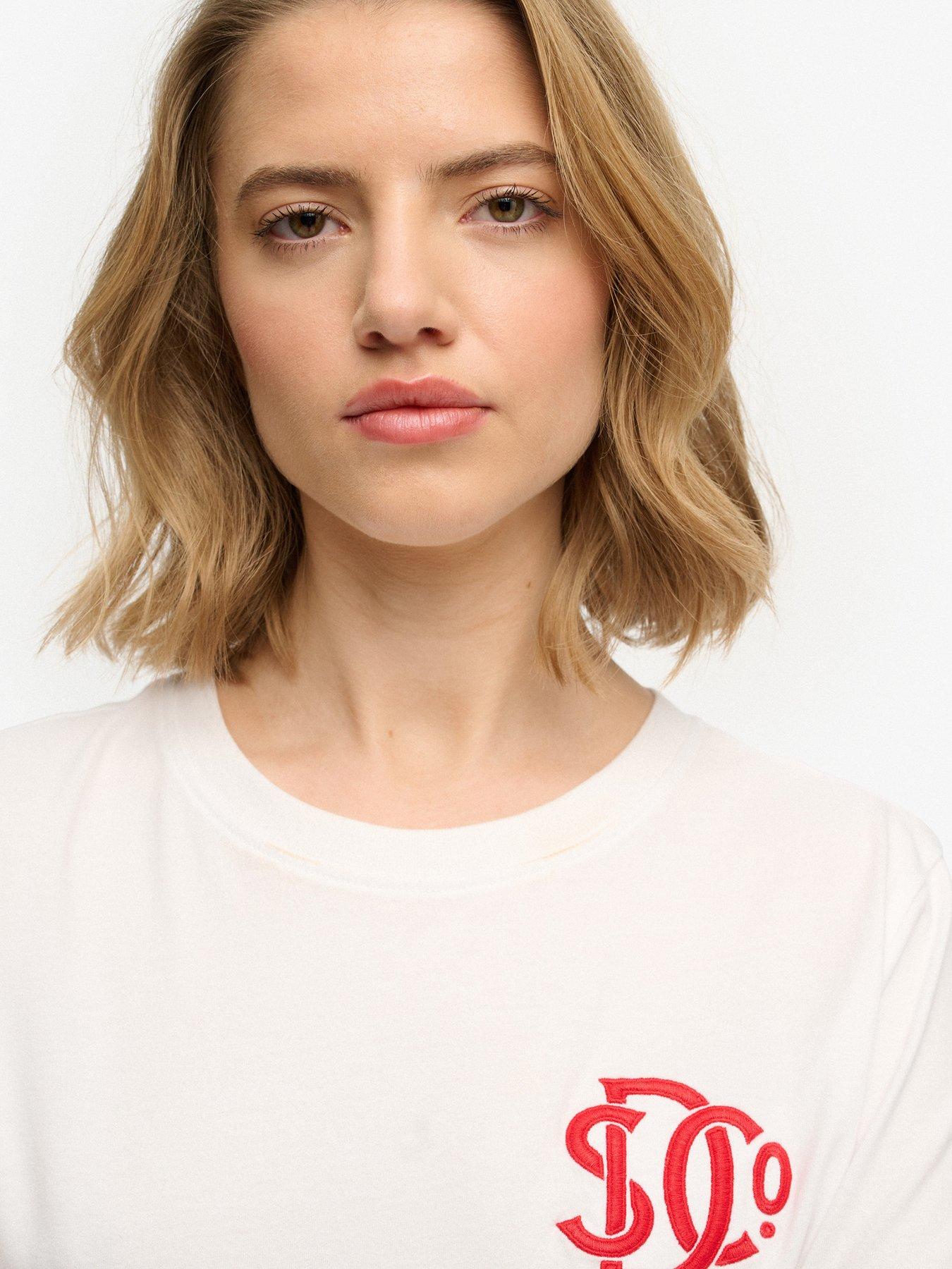  image of superdry-sdampco-relaxed-t-shirt-white