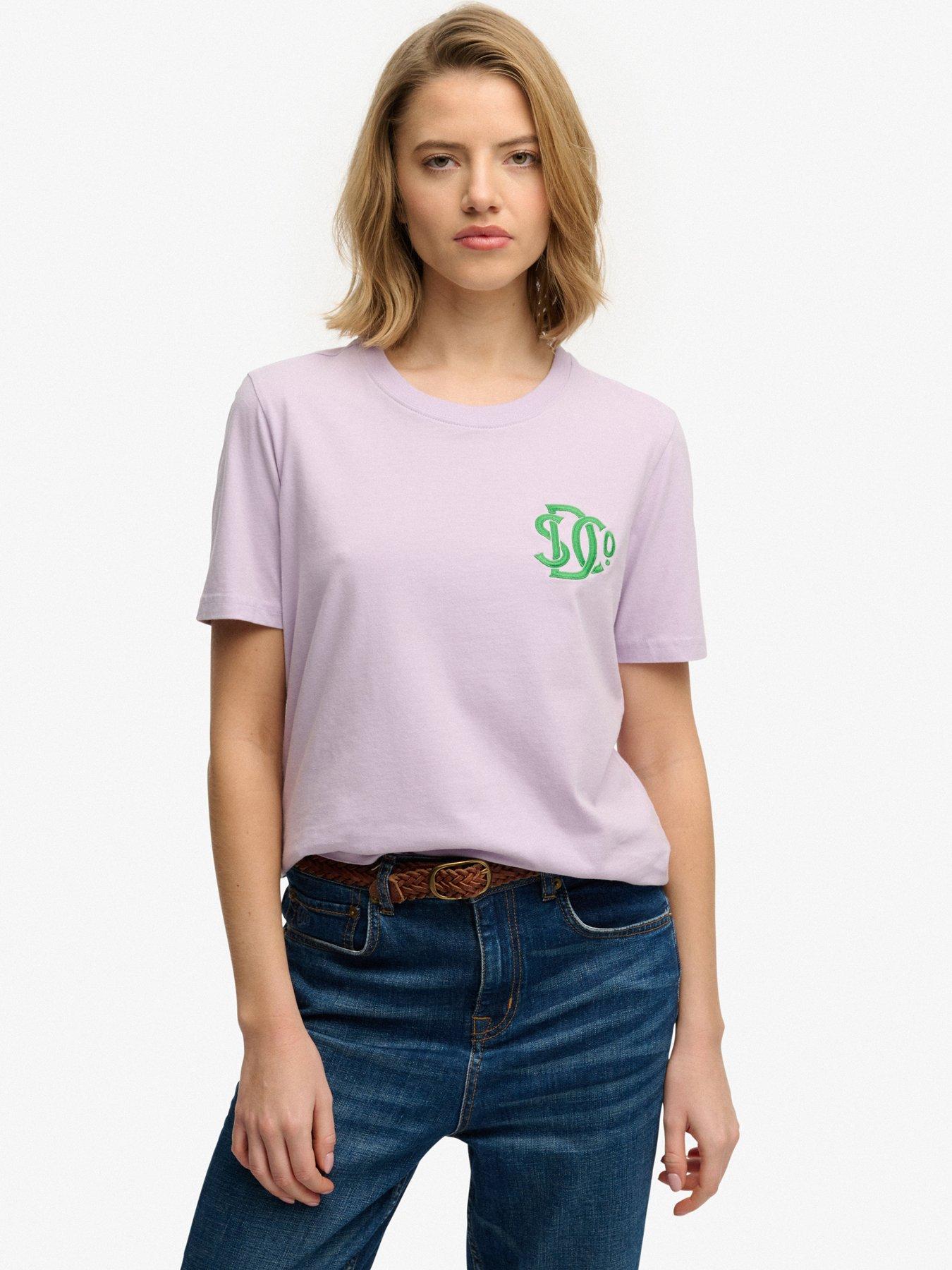 Superdry SD & Co Relaxed T-Shirt - Purple