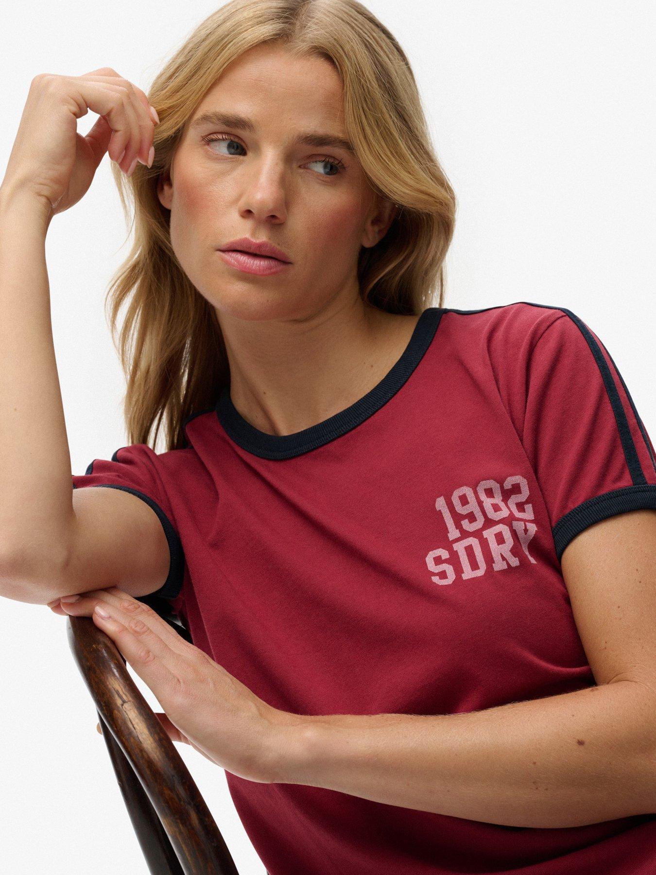 Image 5 of 5 of Superdry Ath Ess Side Stripe Tee
