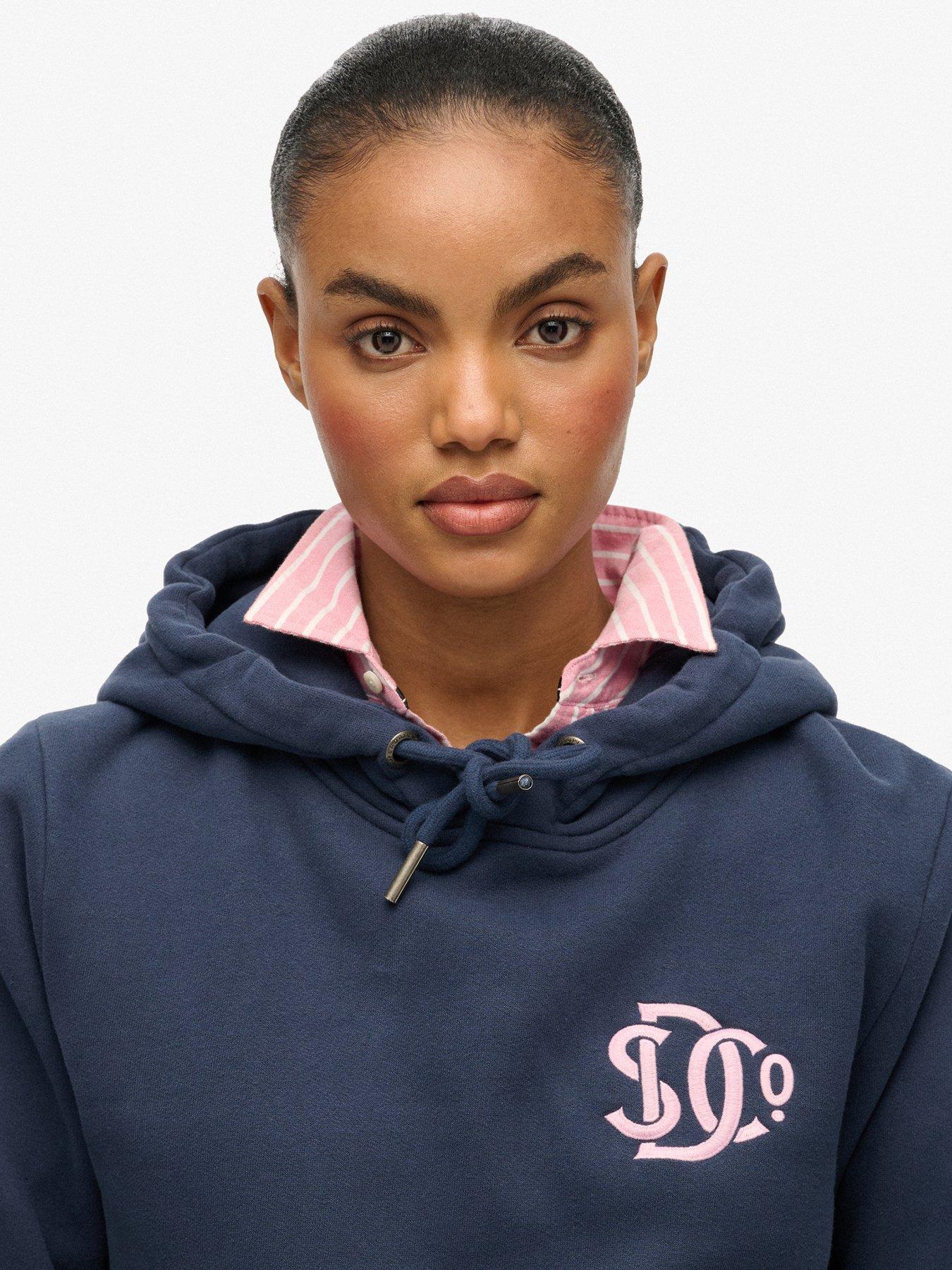  image of superdry-sdampco-hoodie-blue