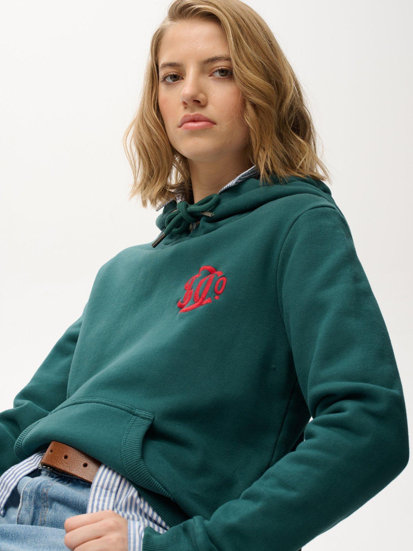  image of superdry-sdampco-neon-hood-green