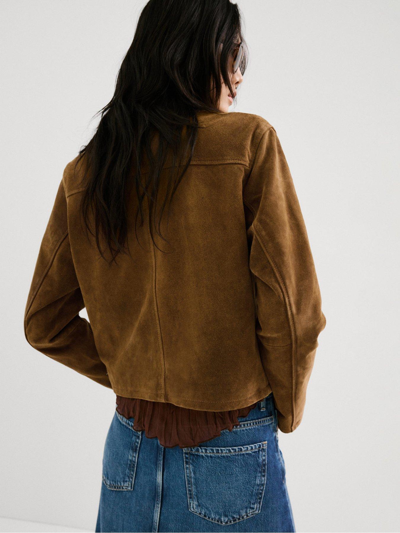 stillFront image of mango-chaqueta-laura-brown