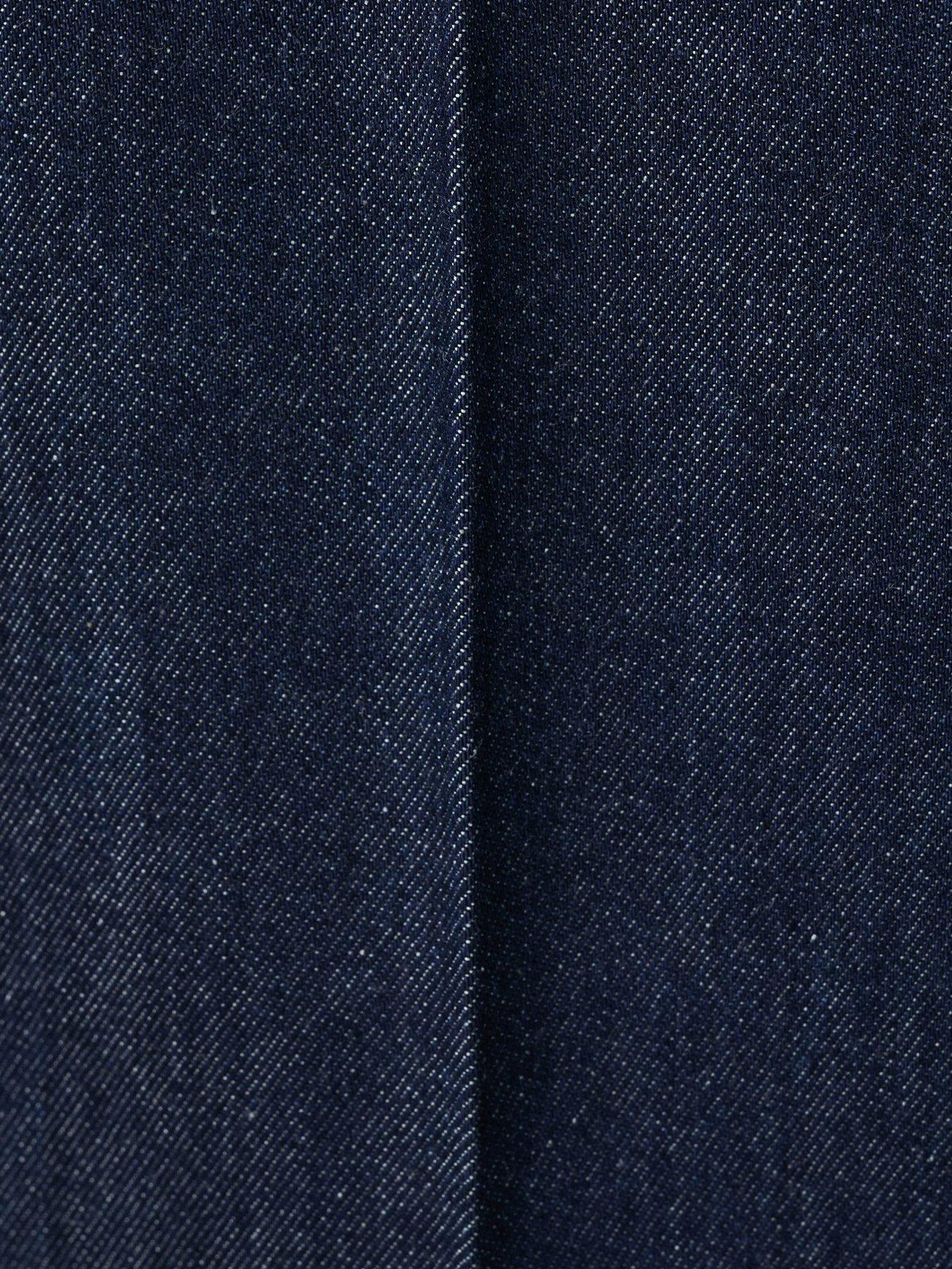  image of mango-wide-leg-mid-rise-jeans-blue