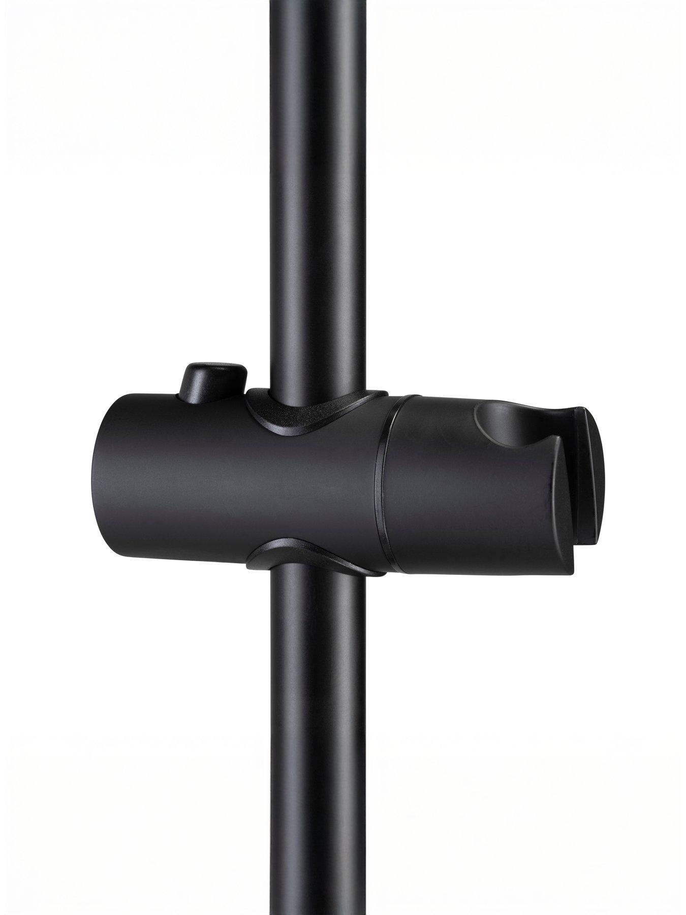  image of croydex-presion-pressure-boost-5-function-shower-set-black