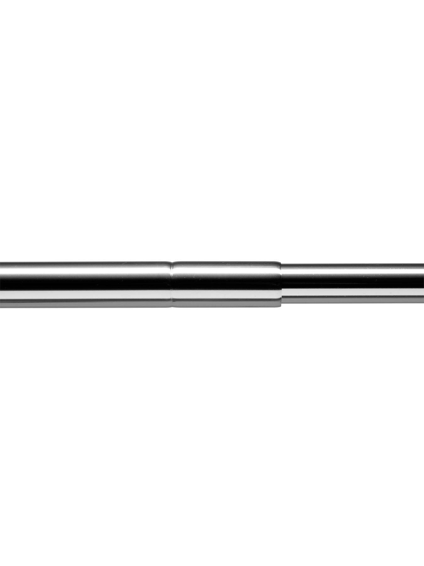  image of croydex-stick-n-lock-extendable-shower-curtain-pole-chrome