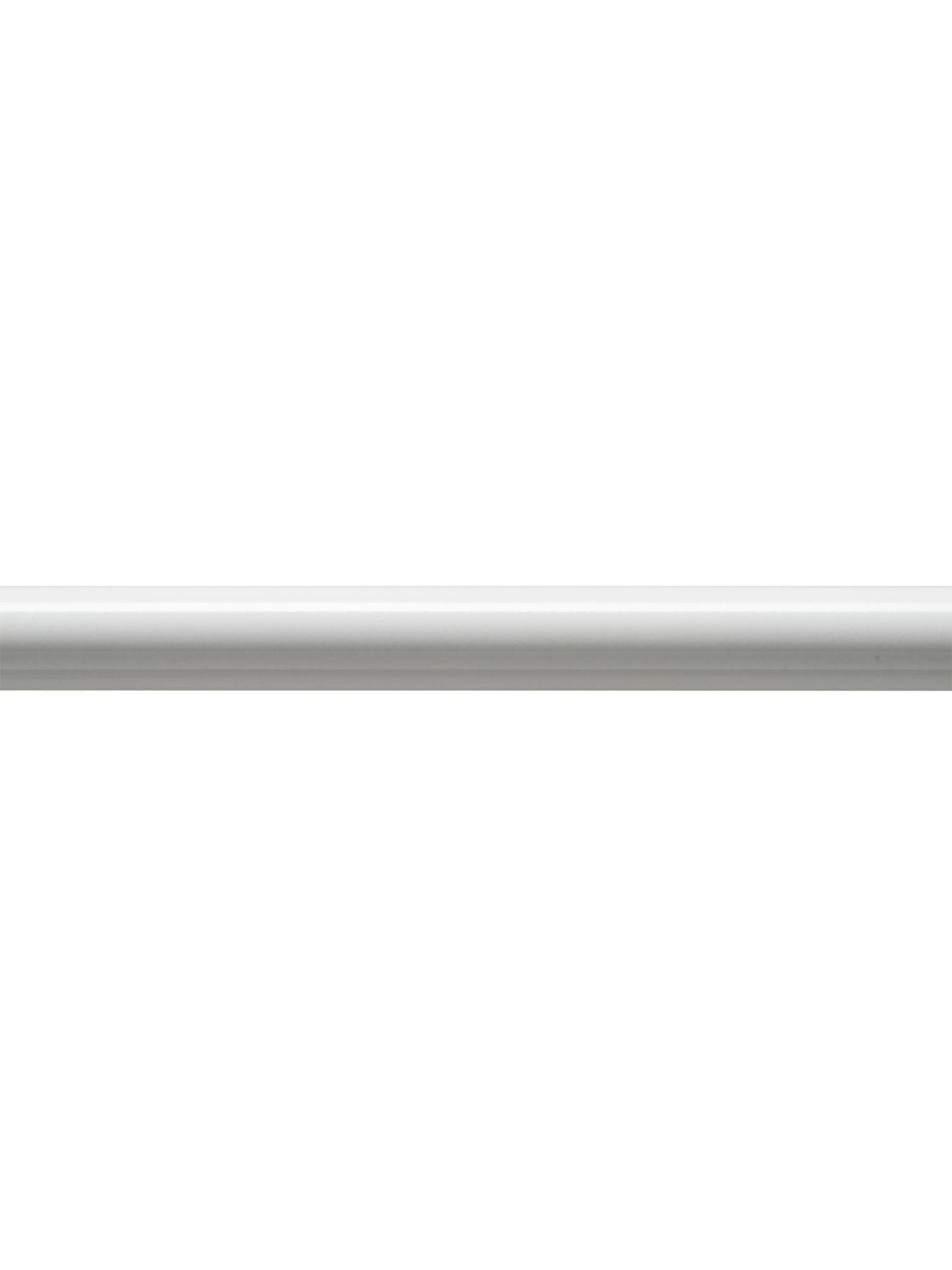  image of croydex-stick-n-lock-extendable-shower-curtain-pole-white